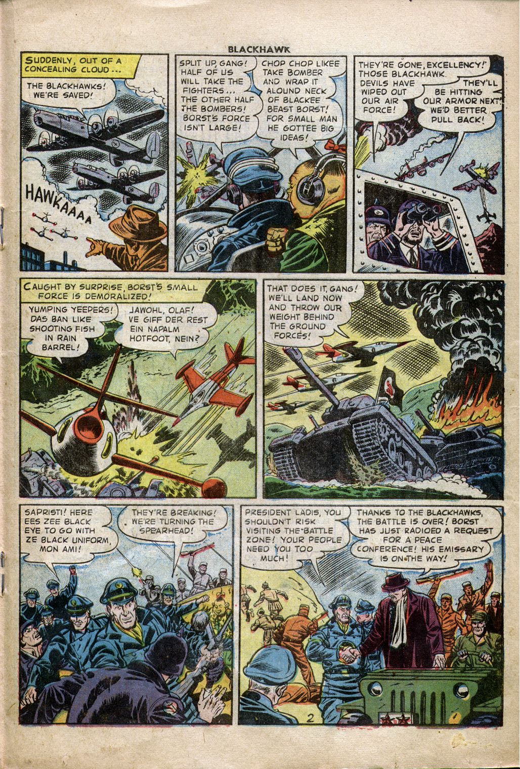 Read online Blackhawk (1957) comic -  Issue #70 - 19