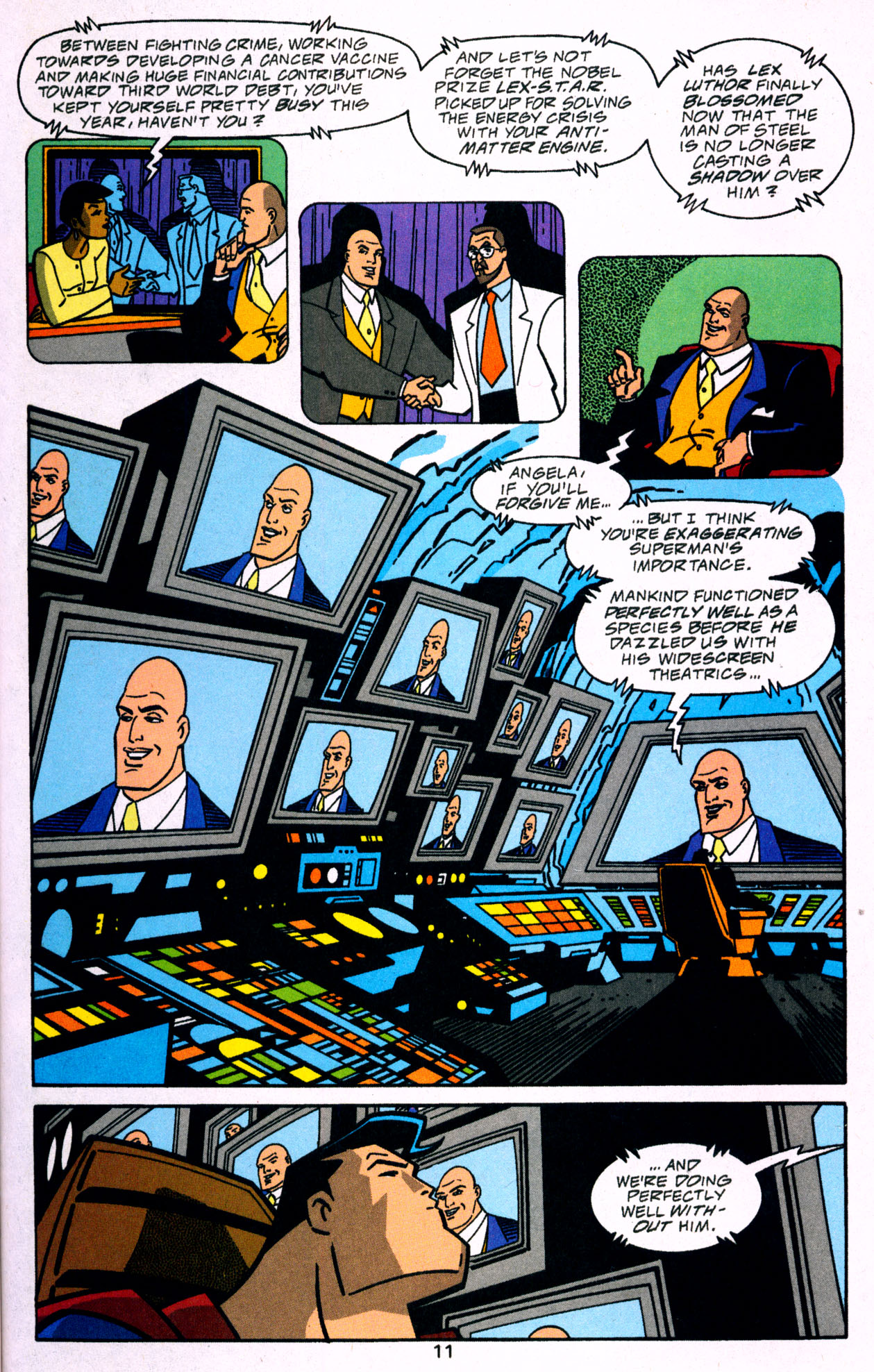 Read online Superman Adventures comic -  Issue #30 - 12