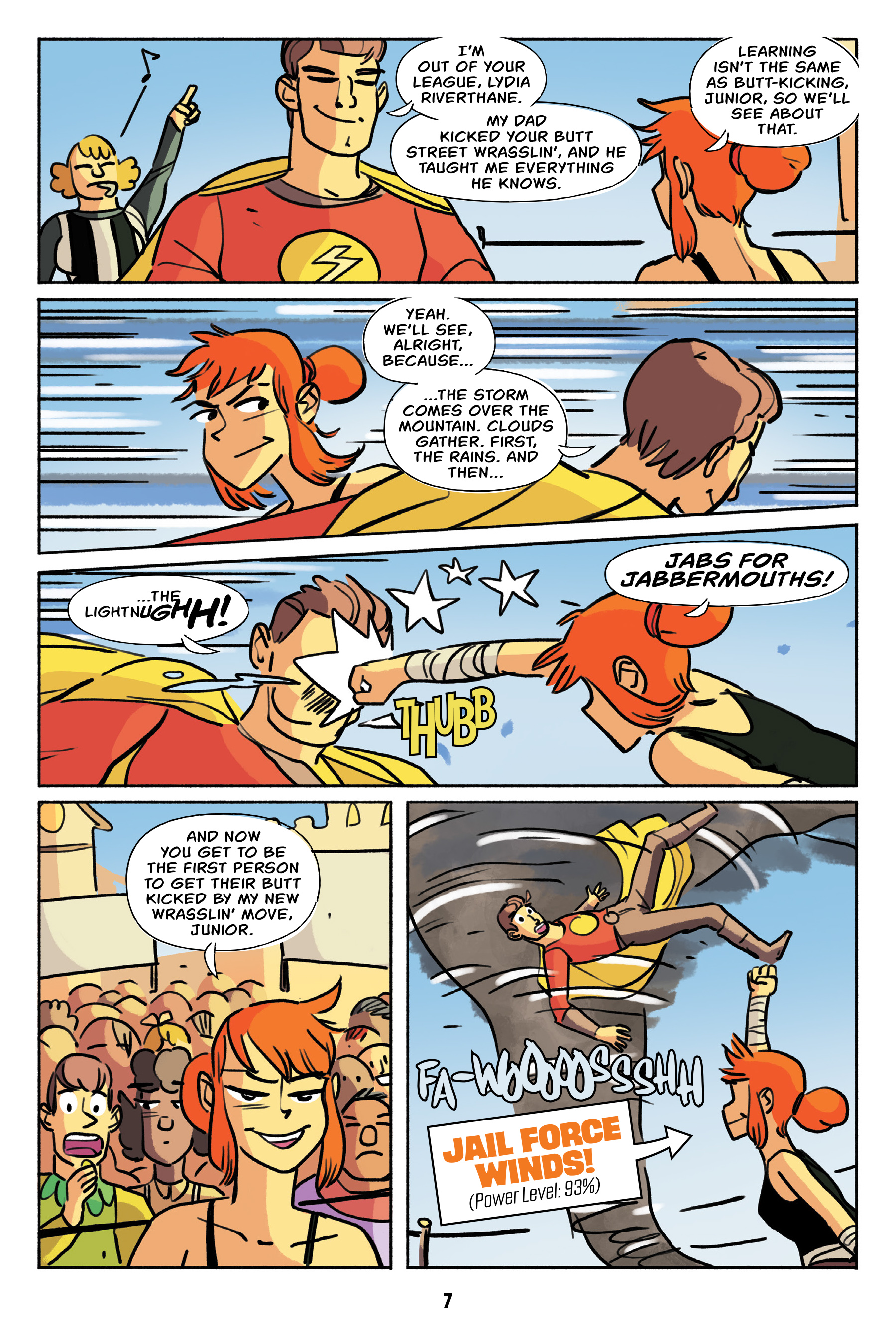 Read online Wrassle Castle comic -  Issue #3 - 8