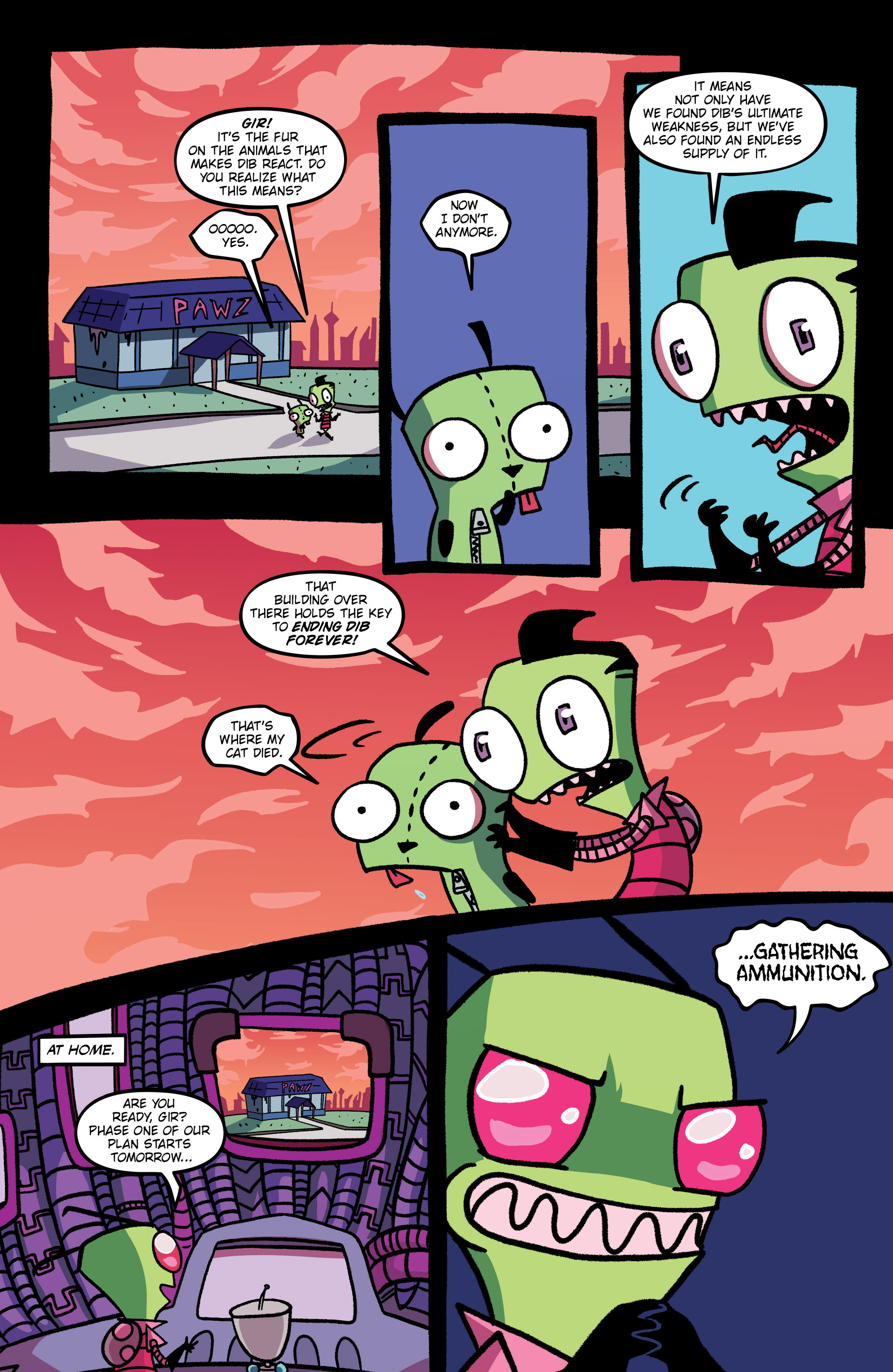 Read online Invader Zim comic -  Issue # _TPB 3 - 19