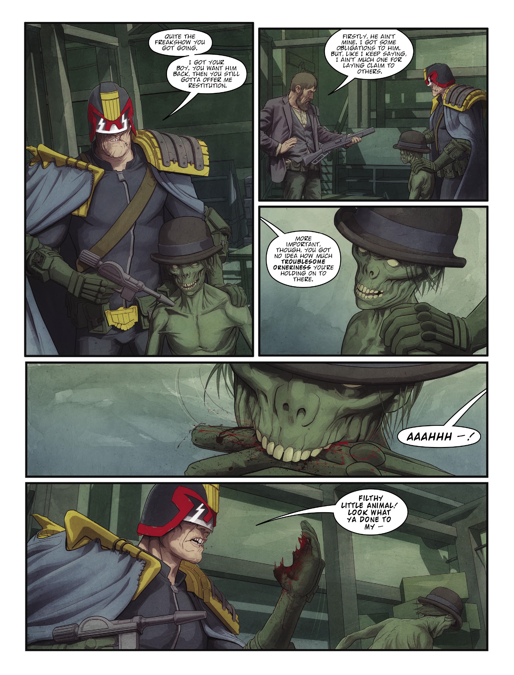 Read online Judge Dredd Megazine (Vol. 5) comic -  Issue #438 - 27