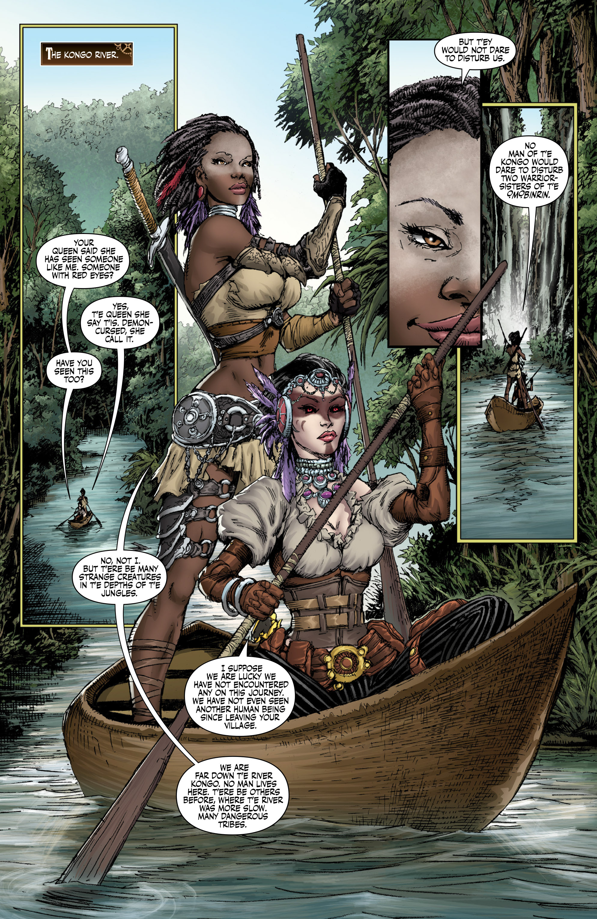 Read online Lady Mechanika: The Tablet of Destinies comic -  Issue #6 - 7