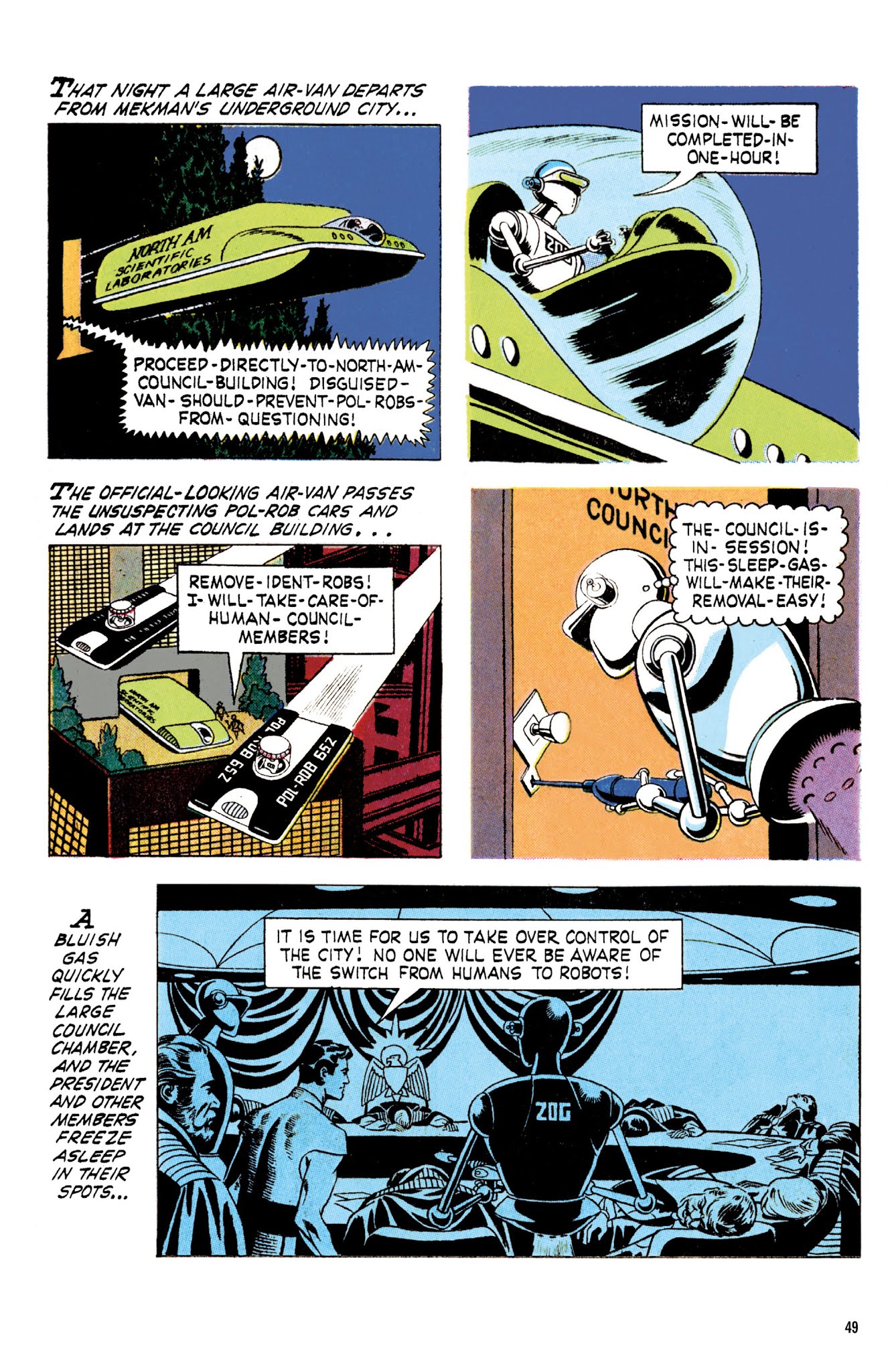 Read online Magnus, Robot Fighter Archives comic -  Issue # TPB 1 (Part 1) - 51