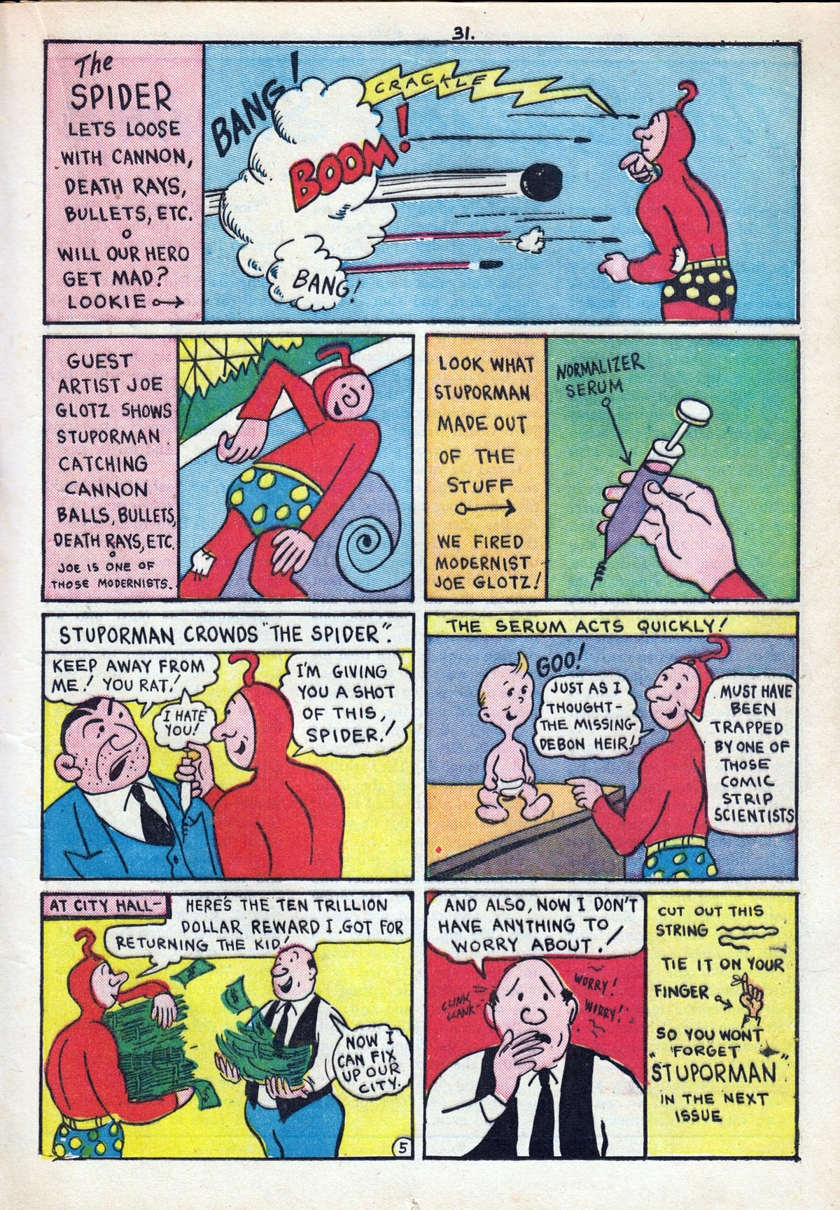 Read online Comedy Comics (1942) comic -  Issue #11 - 33