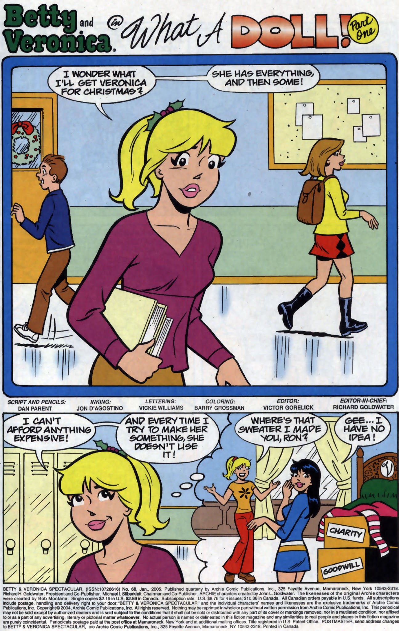 Read online Betty & Veronica Spectacular comic -  Issue #68 - 2
