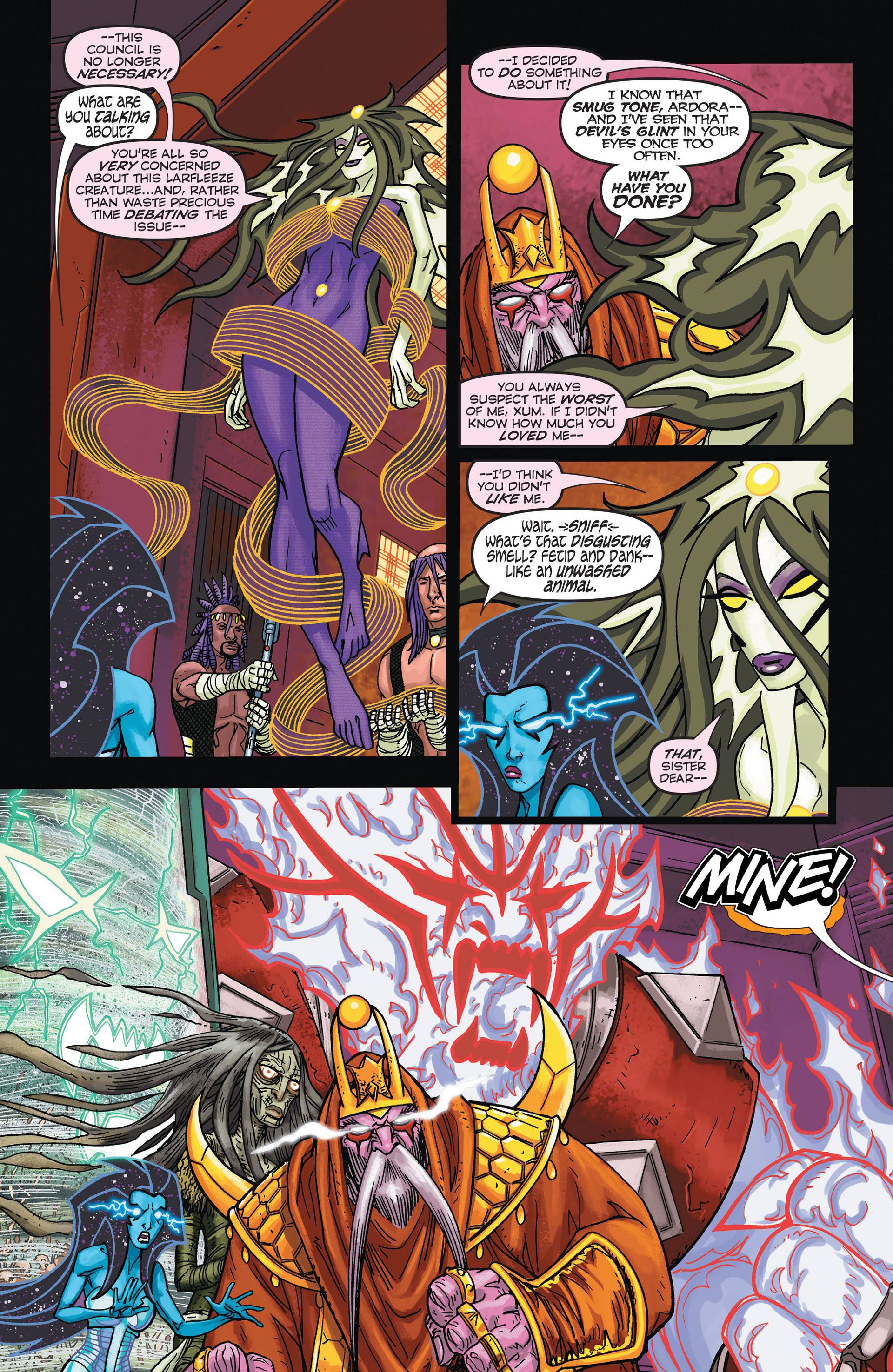 Read online Larfleeze comic -  Issue #8 - 18