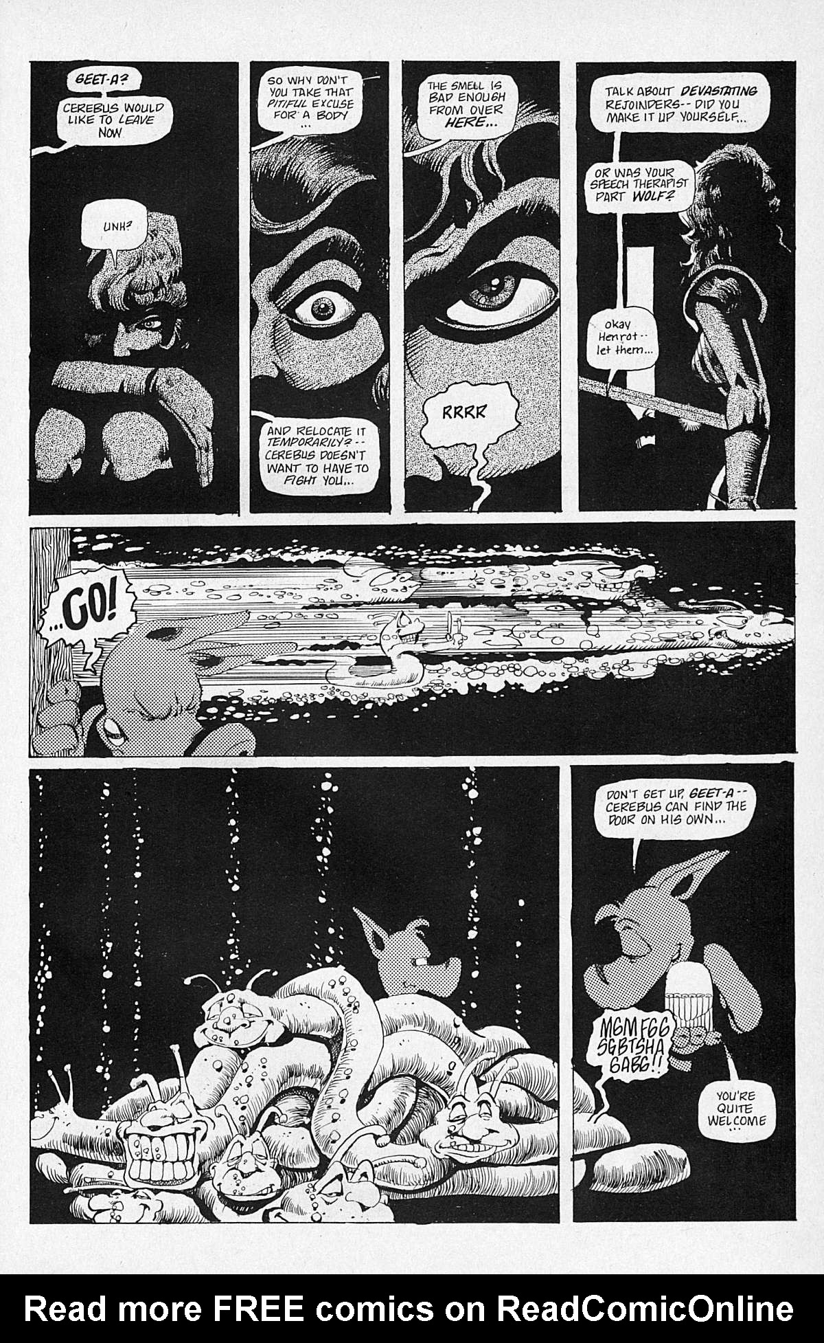 Read online Cerebus comic -  Issue #19 - 23