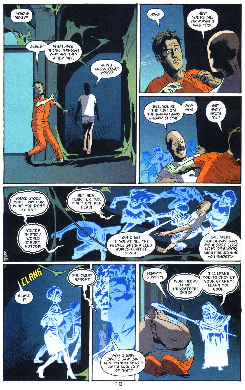 Read online Arkham Asylum: Living Hell comic -  Issue #6 - 12