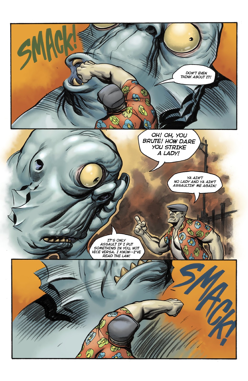 Billy the Kid's Old Timey Oddities and the Ghastly Fiend of London issue 2 - Page 23