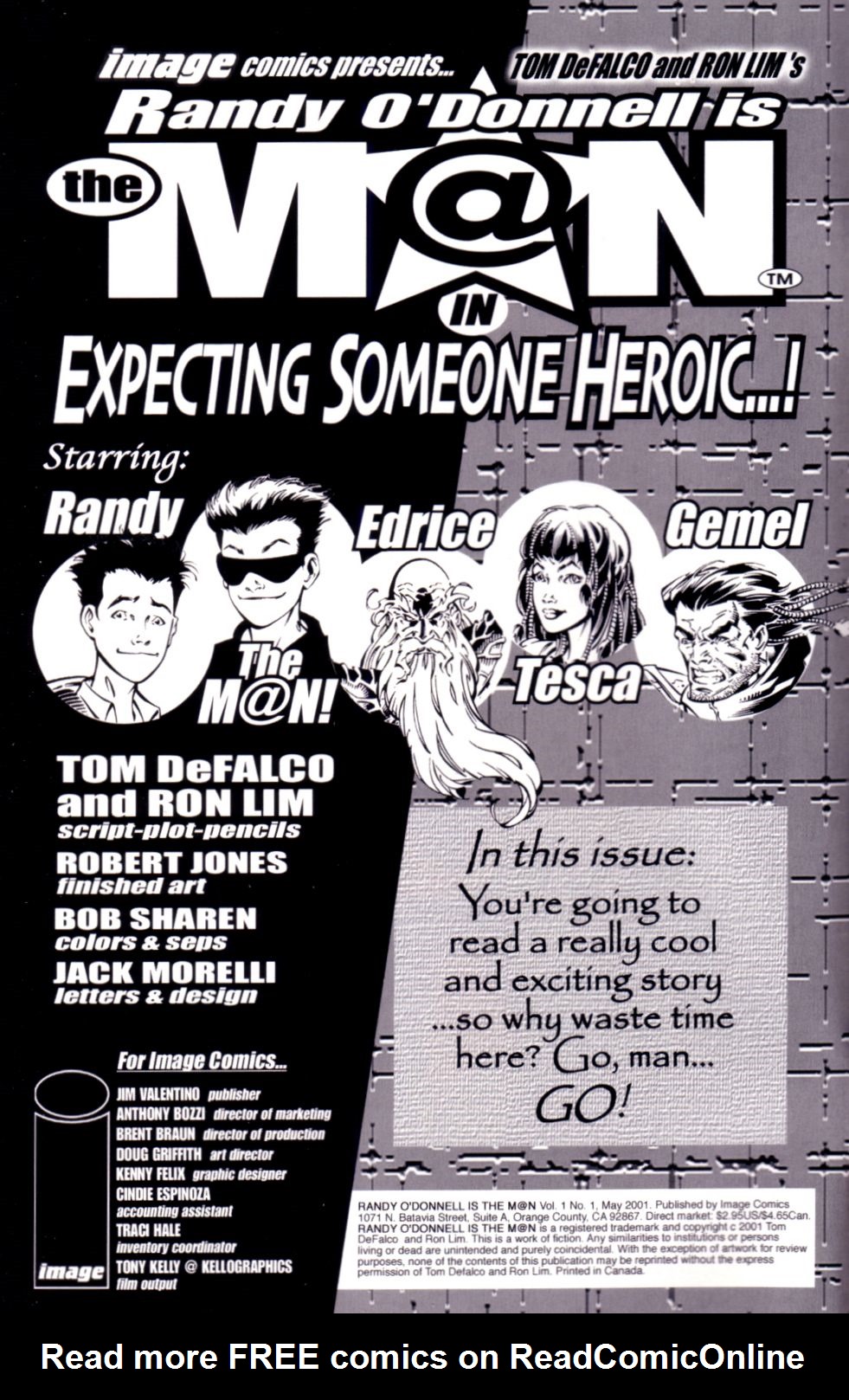 Read online Randy O'Donnell is The M@N comic -  Issue #1 - 2