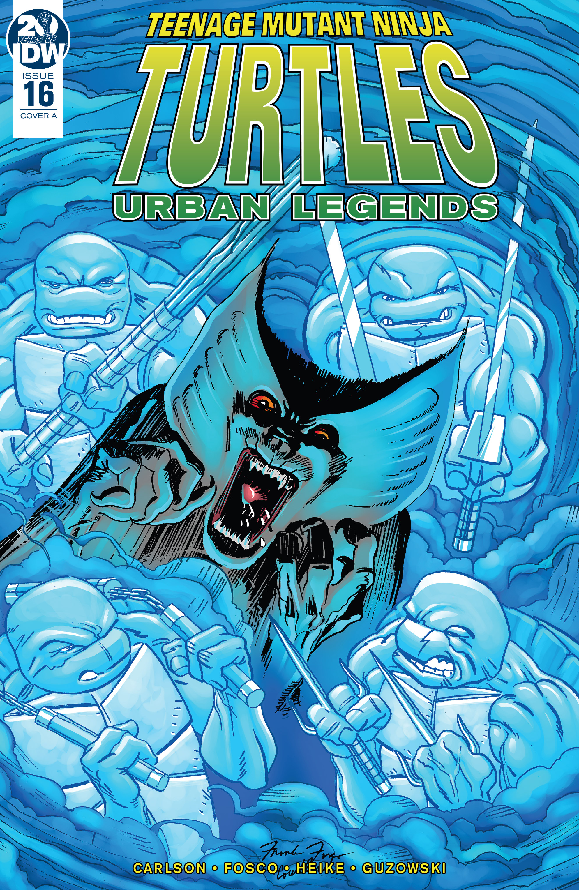 Read online Teenage Mutant Ninja Turtles: Urban Legends comic -  Issue #16 - 1