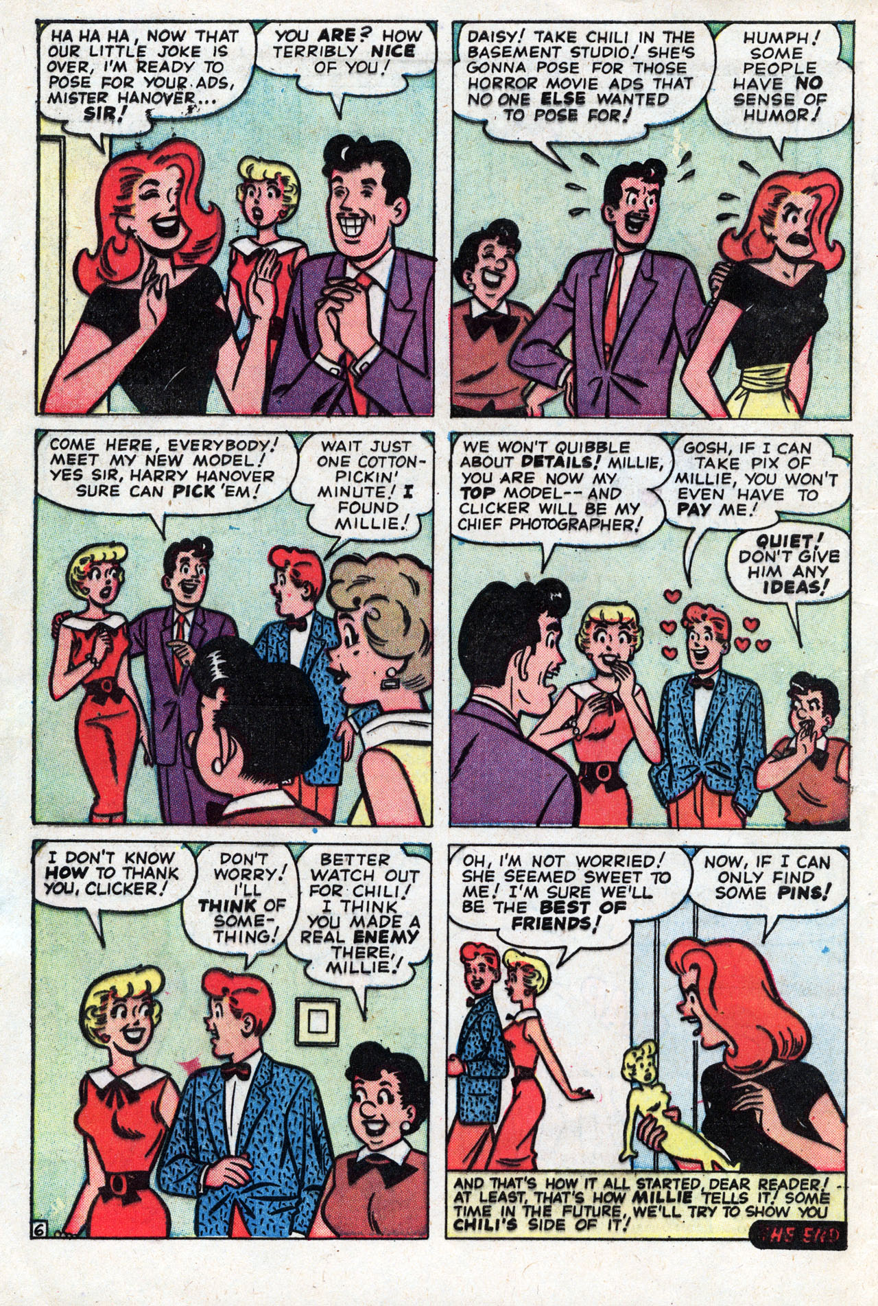 Read online Millie the Model comic -  Issue #92 - 8