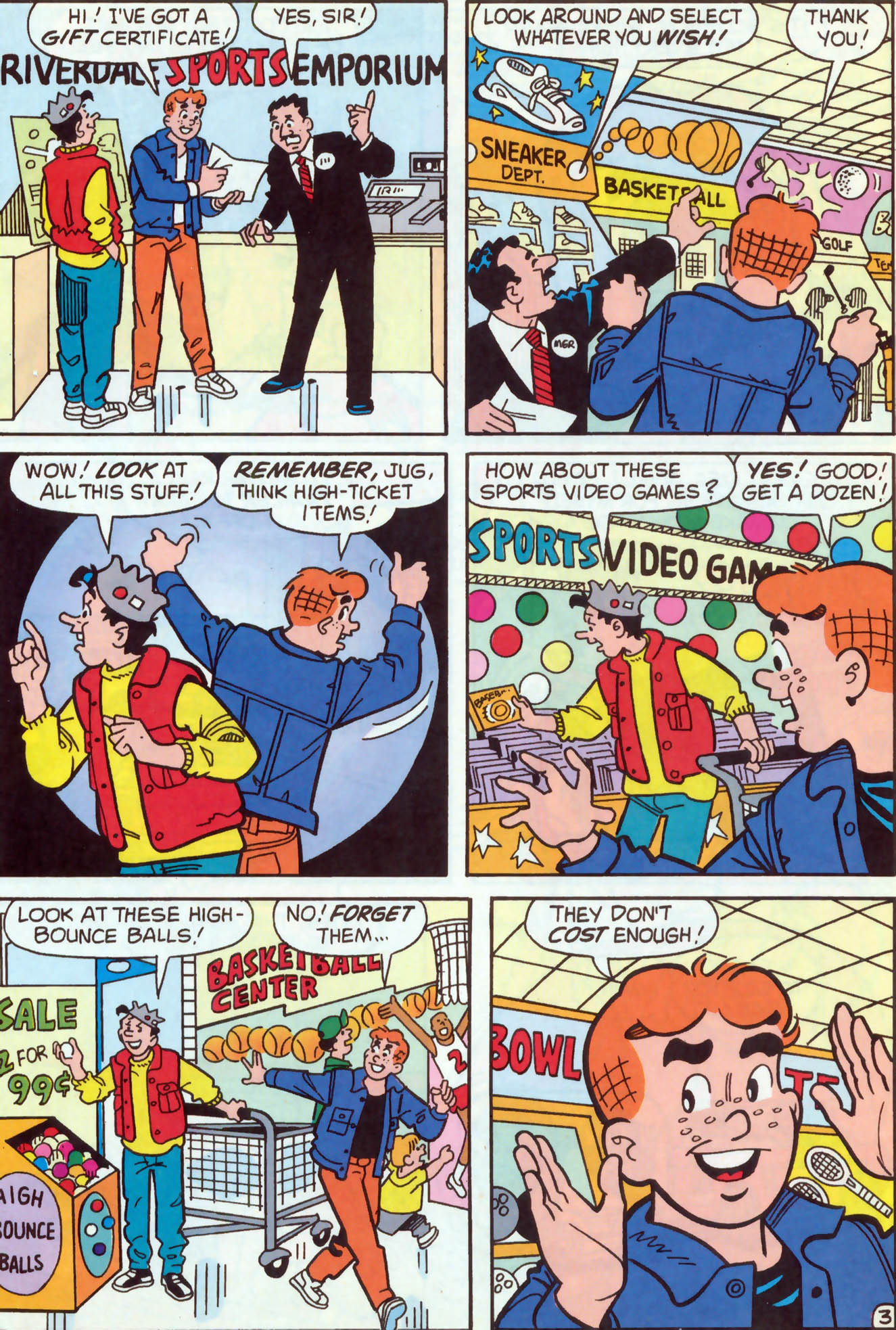 Read online Archie (1960) comic -  Issue #466 - 16