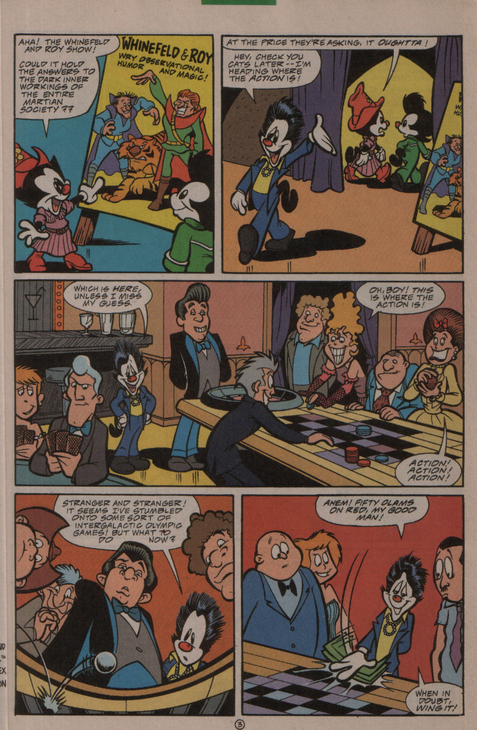 Read online Animaniacs comic -  Issue #52 - 12