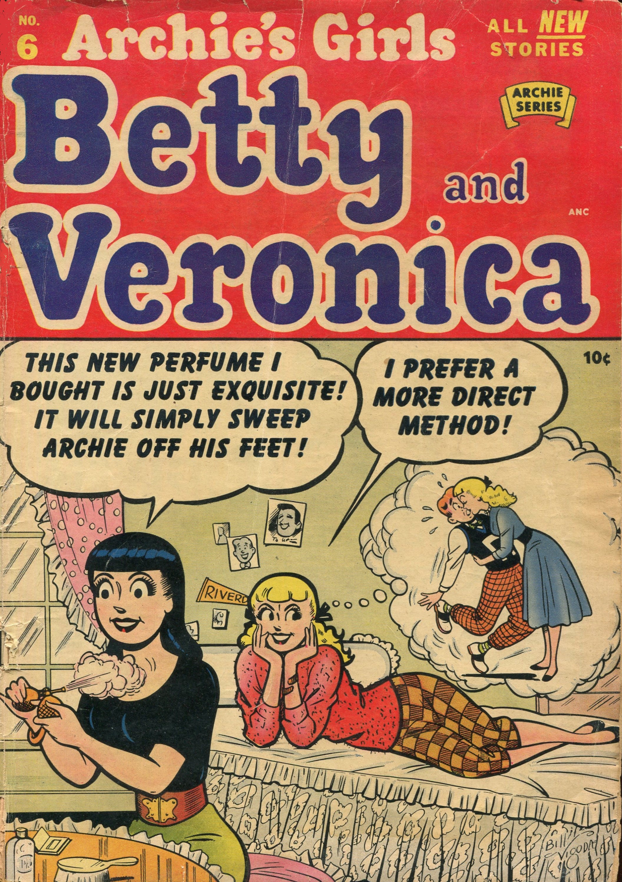 Read online Archie's Girls Betty and Veronica comic -  Issue #6 - 1