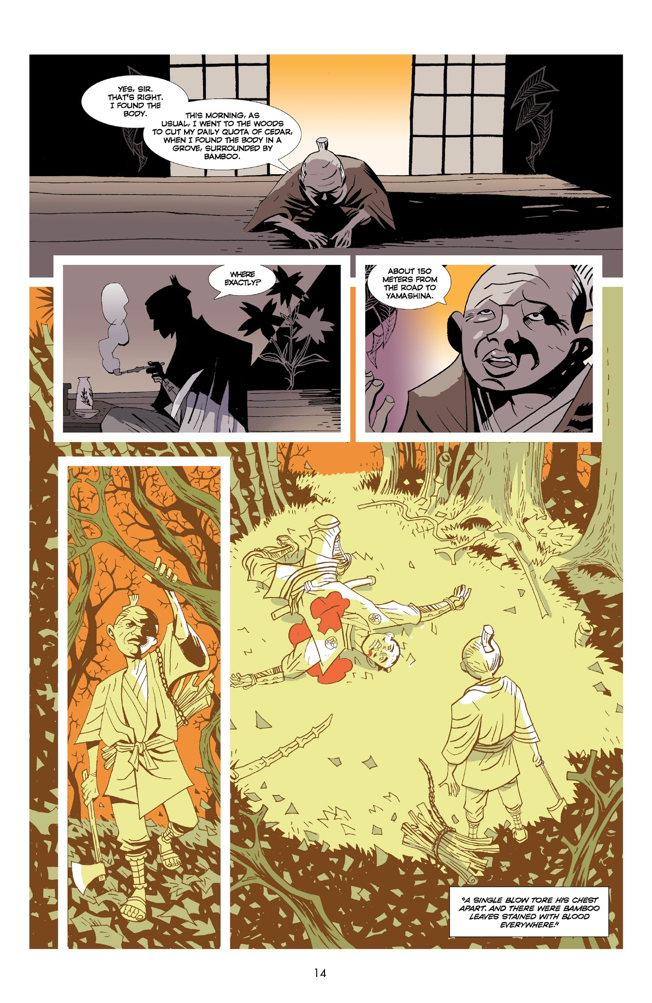 Read online Rashomon: A Commissioner Heigo Kobayashi Case comic -  Issue # TPB - 14