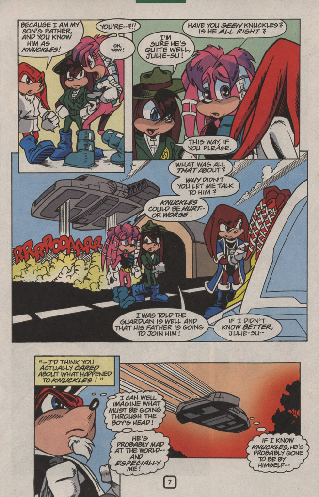 Read online Knuckles the Echidna comic -  Issue #22 - 11