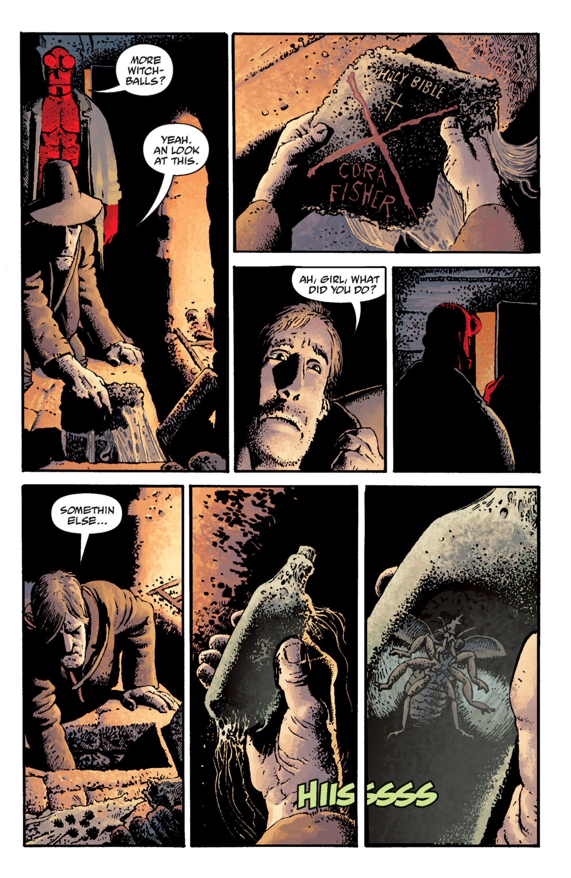 Read online Hellboy comic -  Issue #10 - 17
