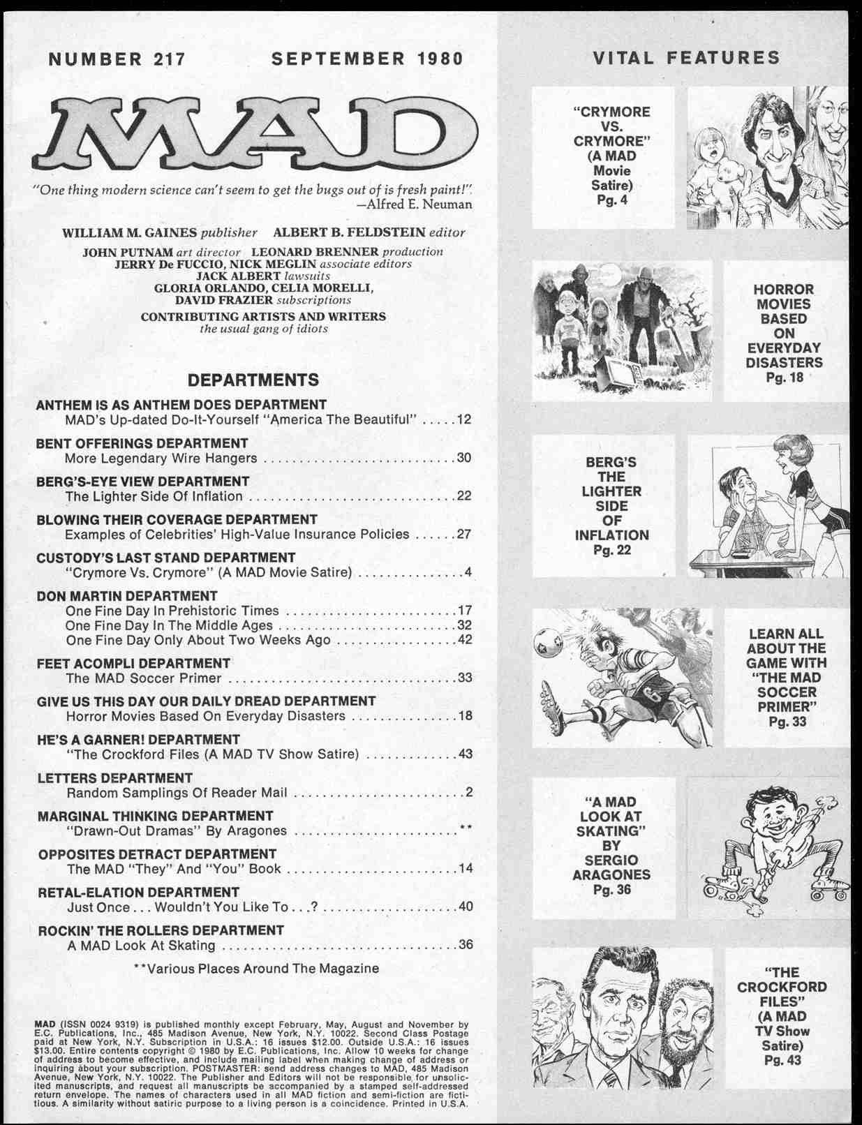 Read online MAD comic -  Issue #217 - 3