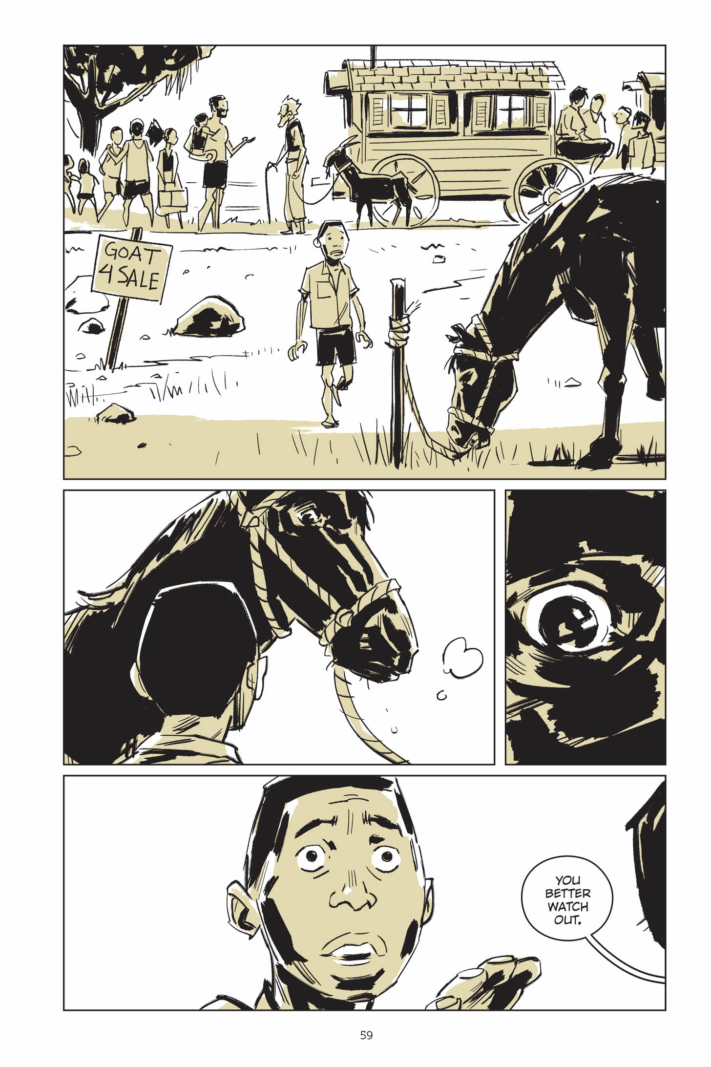 Read online Now Let Me Fly: A Portrait of Eugene Bullard comic -  Issue # TPB (Part 1) - 65