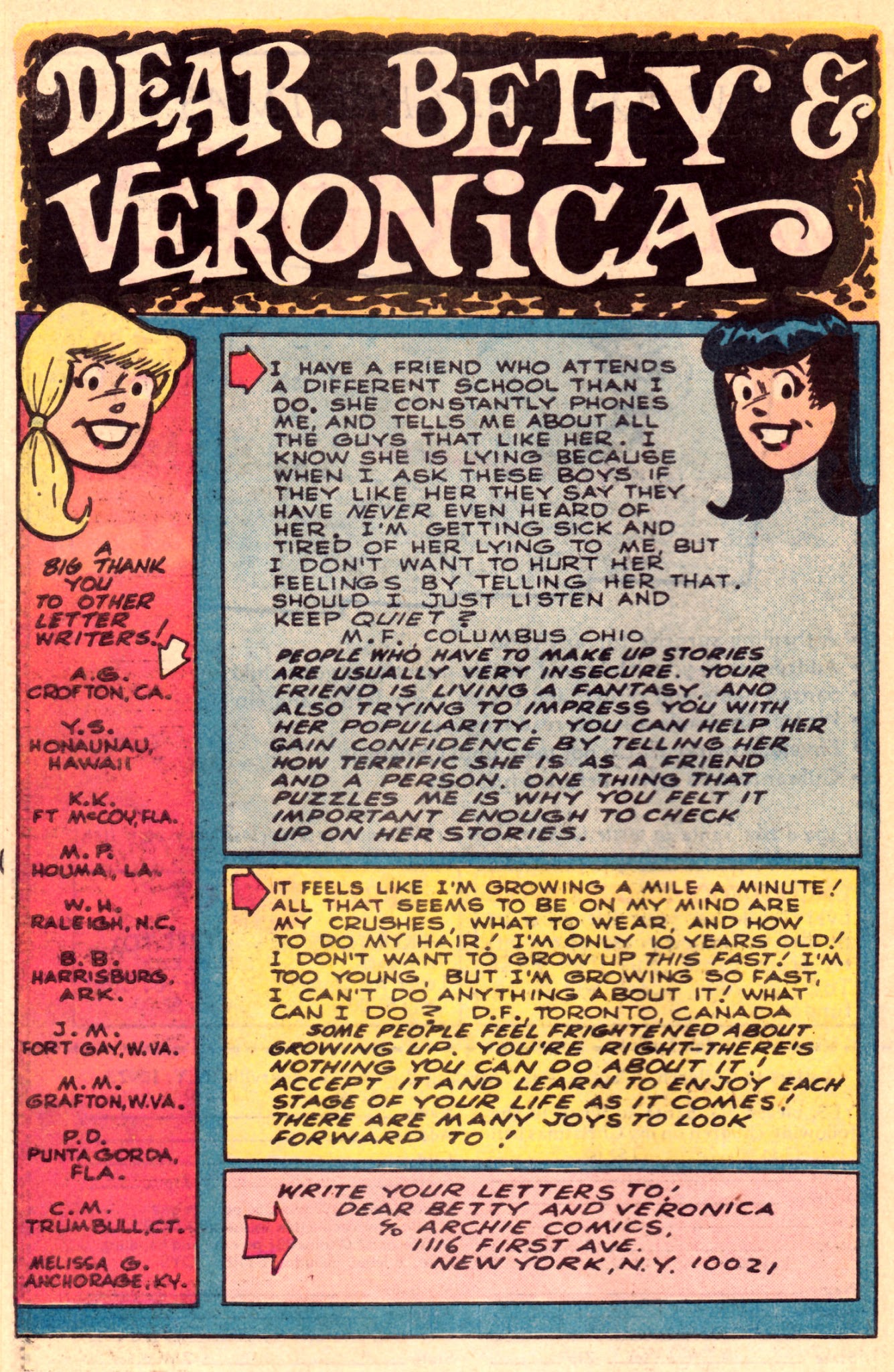 Read online Archie's Girls Betty and Veronica comic -  Issue #321 - 20