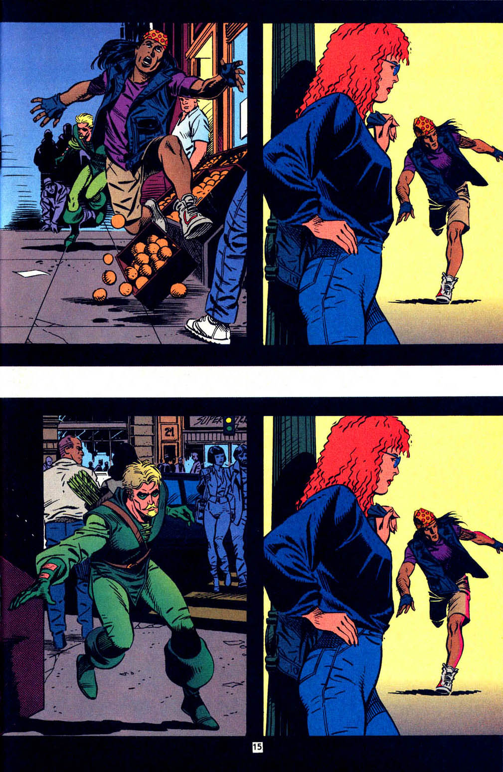 Read online Green Arrow (1988) comic -  Issue #90 - 16