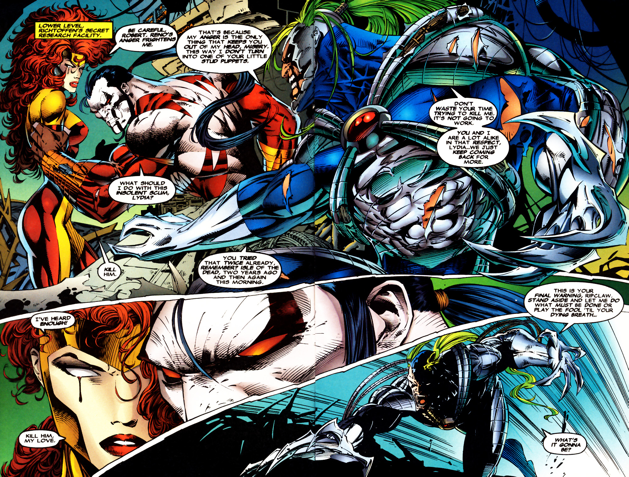 Read online Cyberforce (1993) comic -  Issue #3 - 5