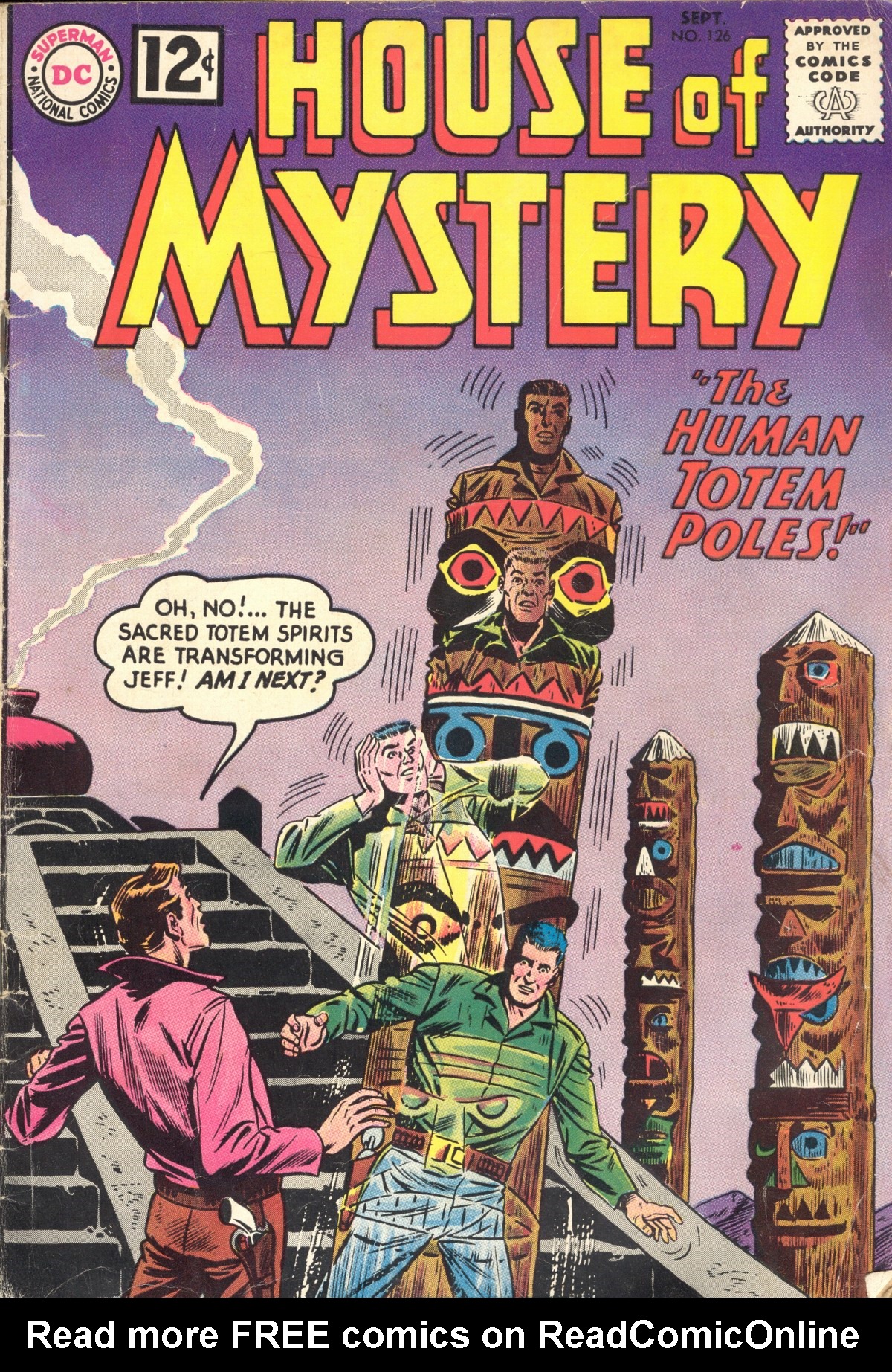 Read online House of Mystery (1951) comic -  Issue #126 - 1