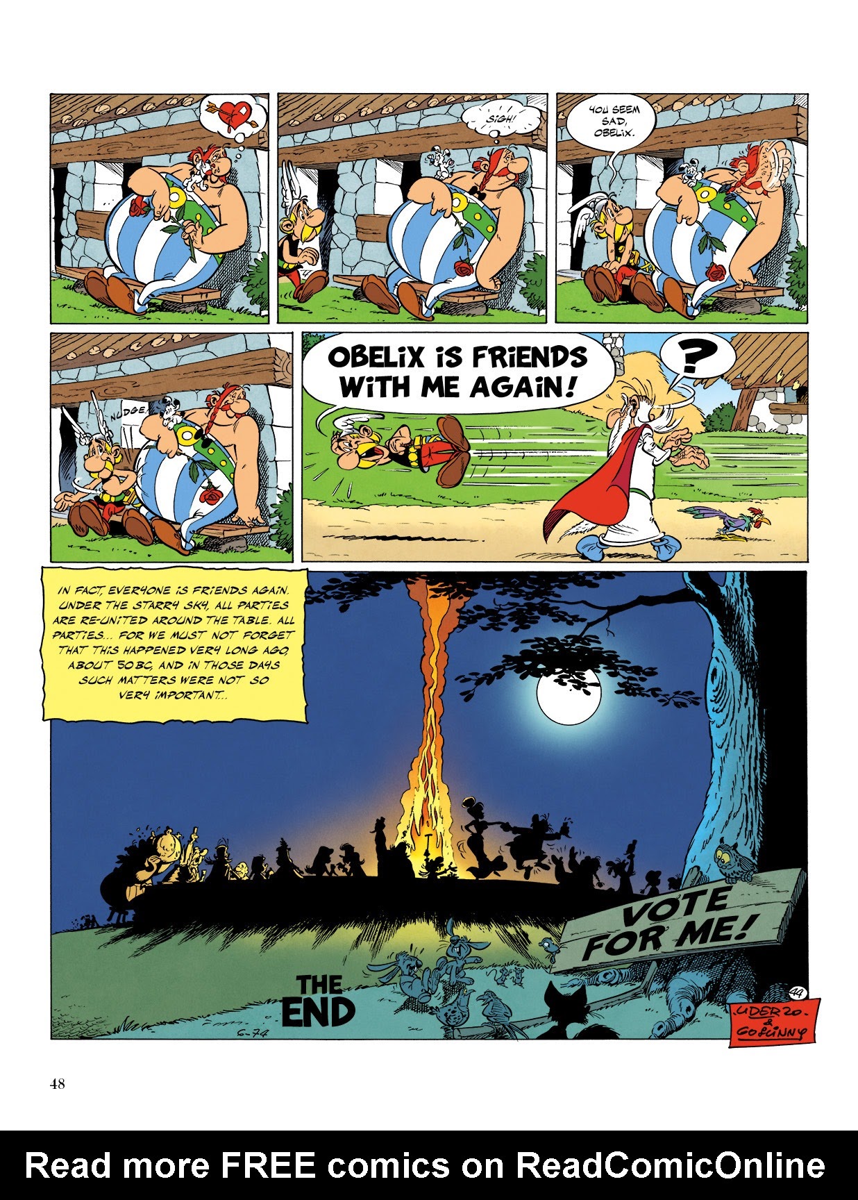 Read online Asterix comic -  Issue #21 - 49