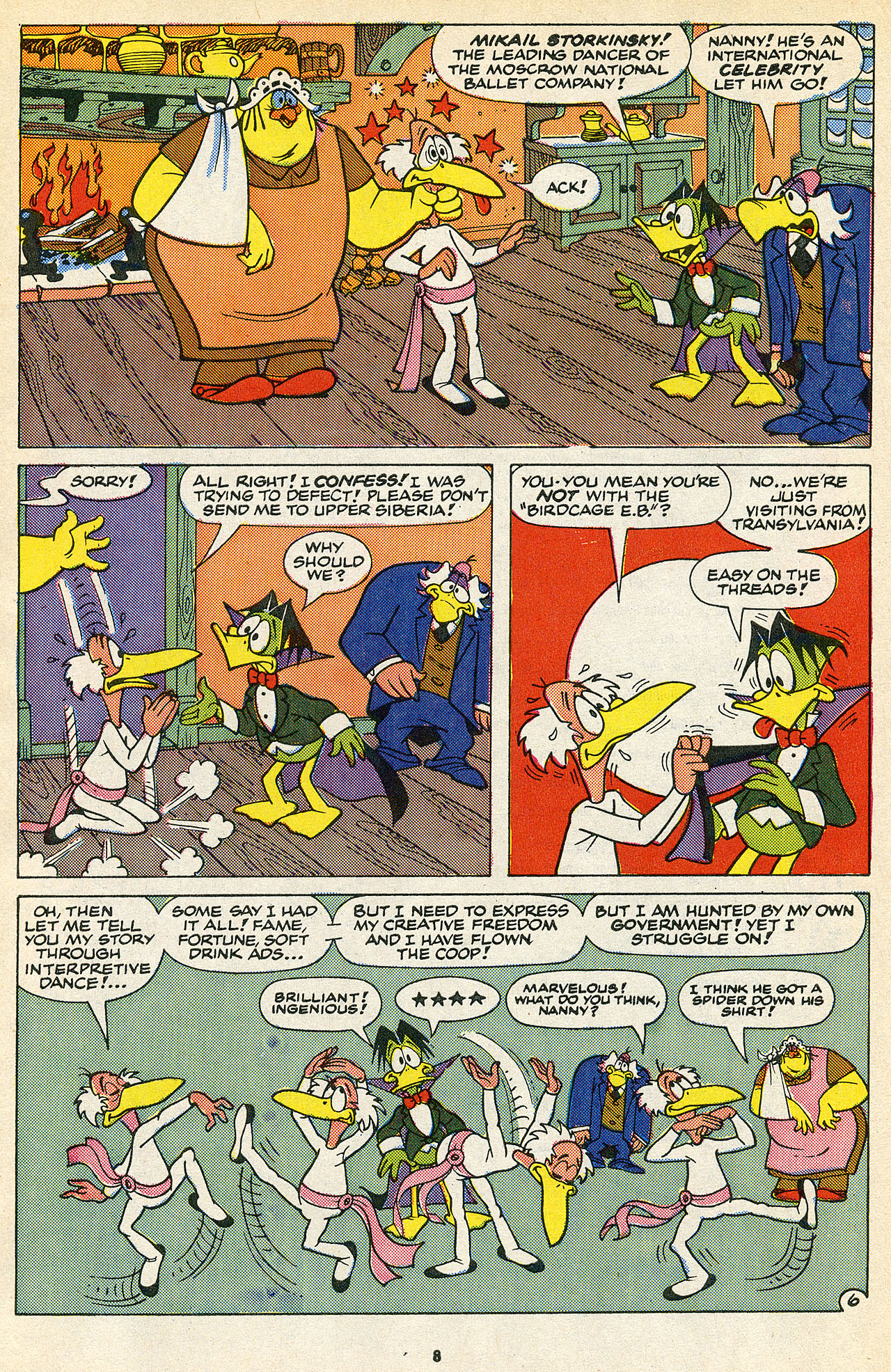Read online Count Duckula comic -  Issue #6 - 10