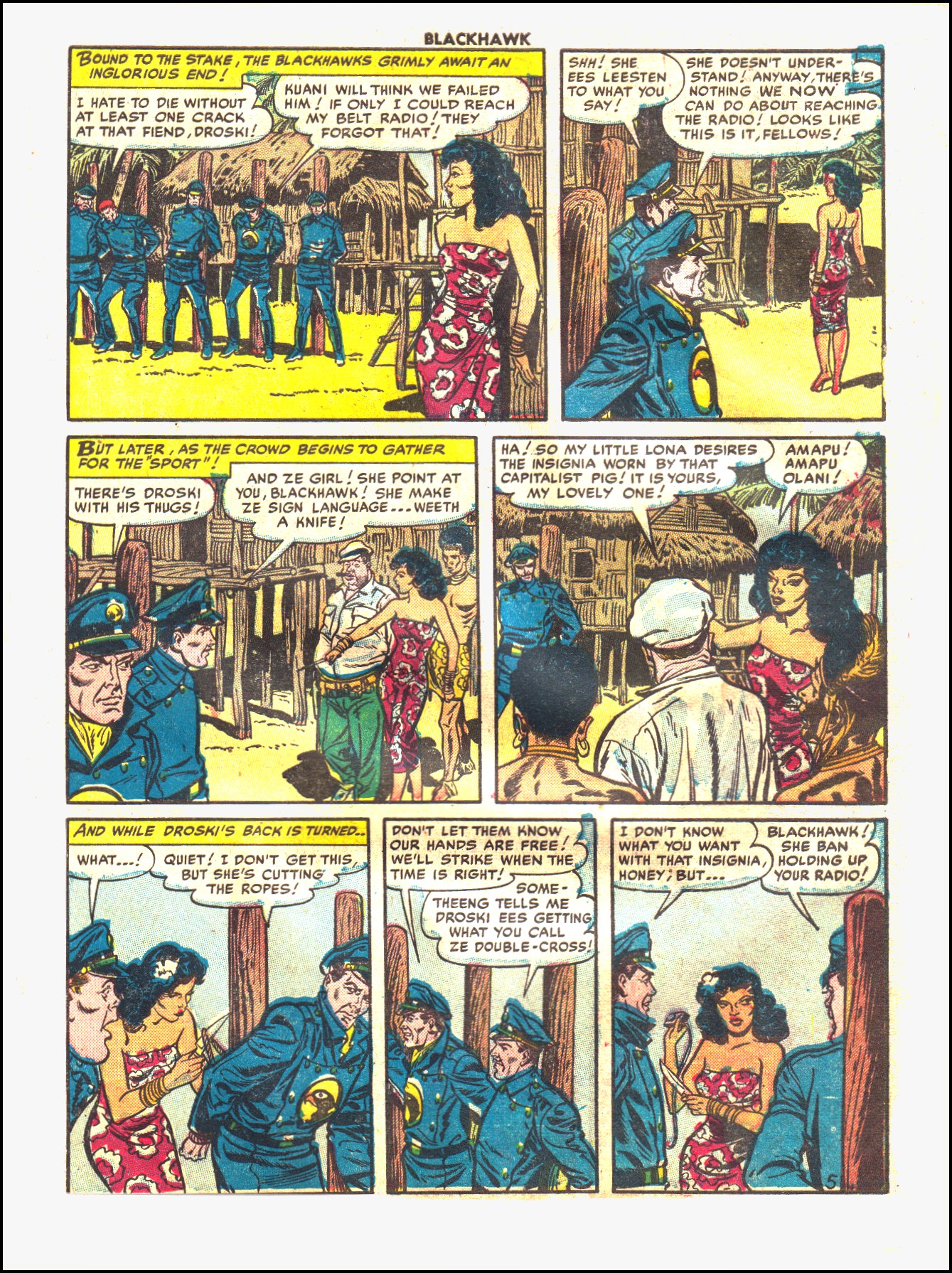 Read online Blackhawk (1957) comic -  Issue #54 - 7
