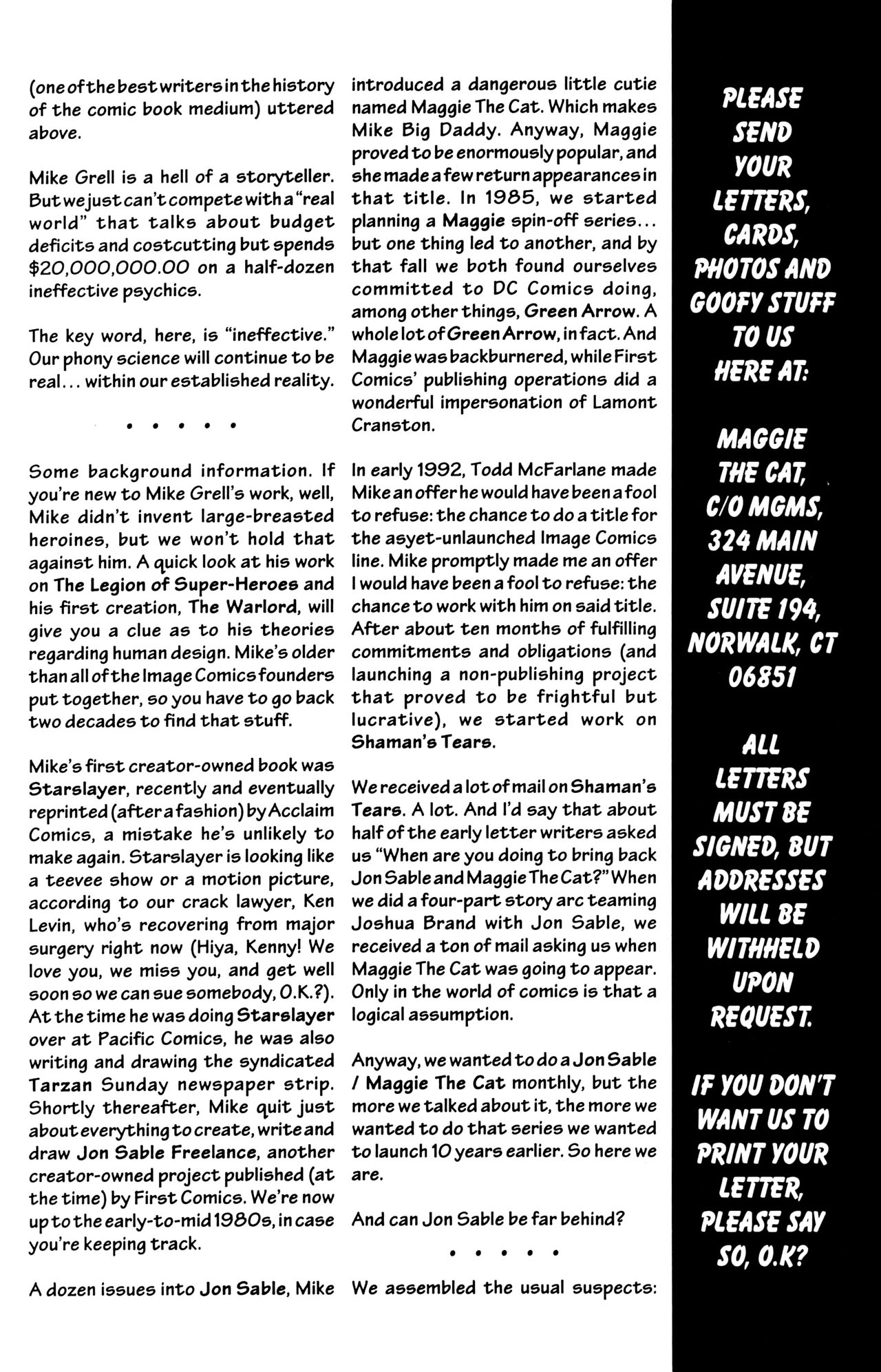 Read online Maggie the Cat comic -  Issue #1 - 21