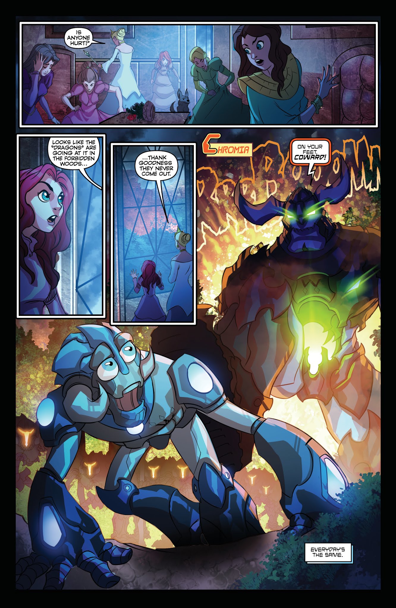 Read online Robots Versus Princesses comic -  Issue #1 - 5