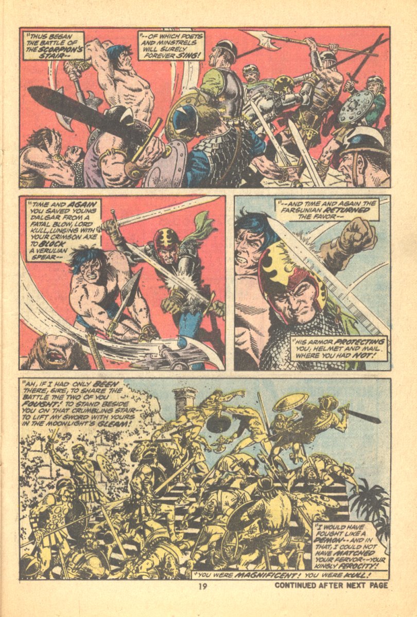Read online Kull, the Conqueror (1971) comic -  Issue #9 - 15