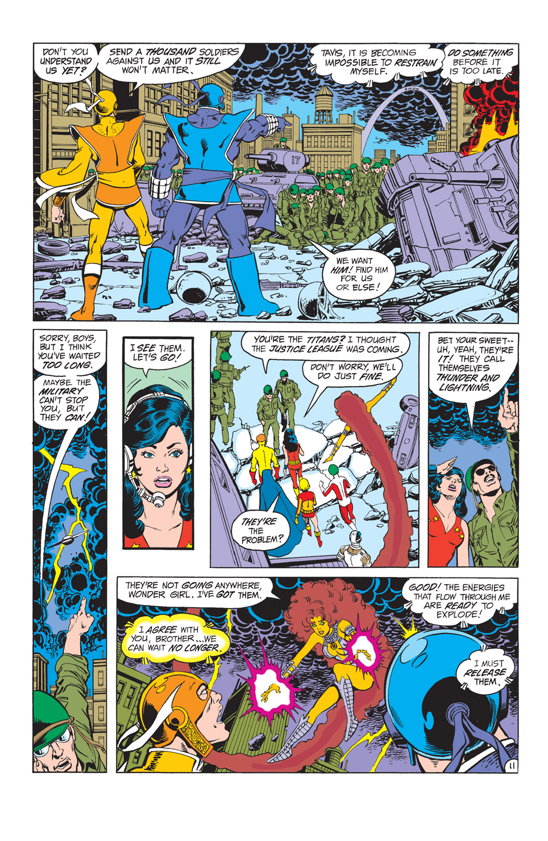 Read online The New Teen Titans (1980) comic -  Issue #32 - 12