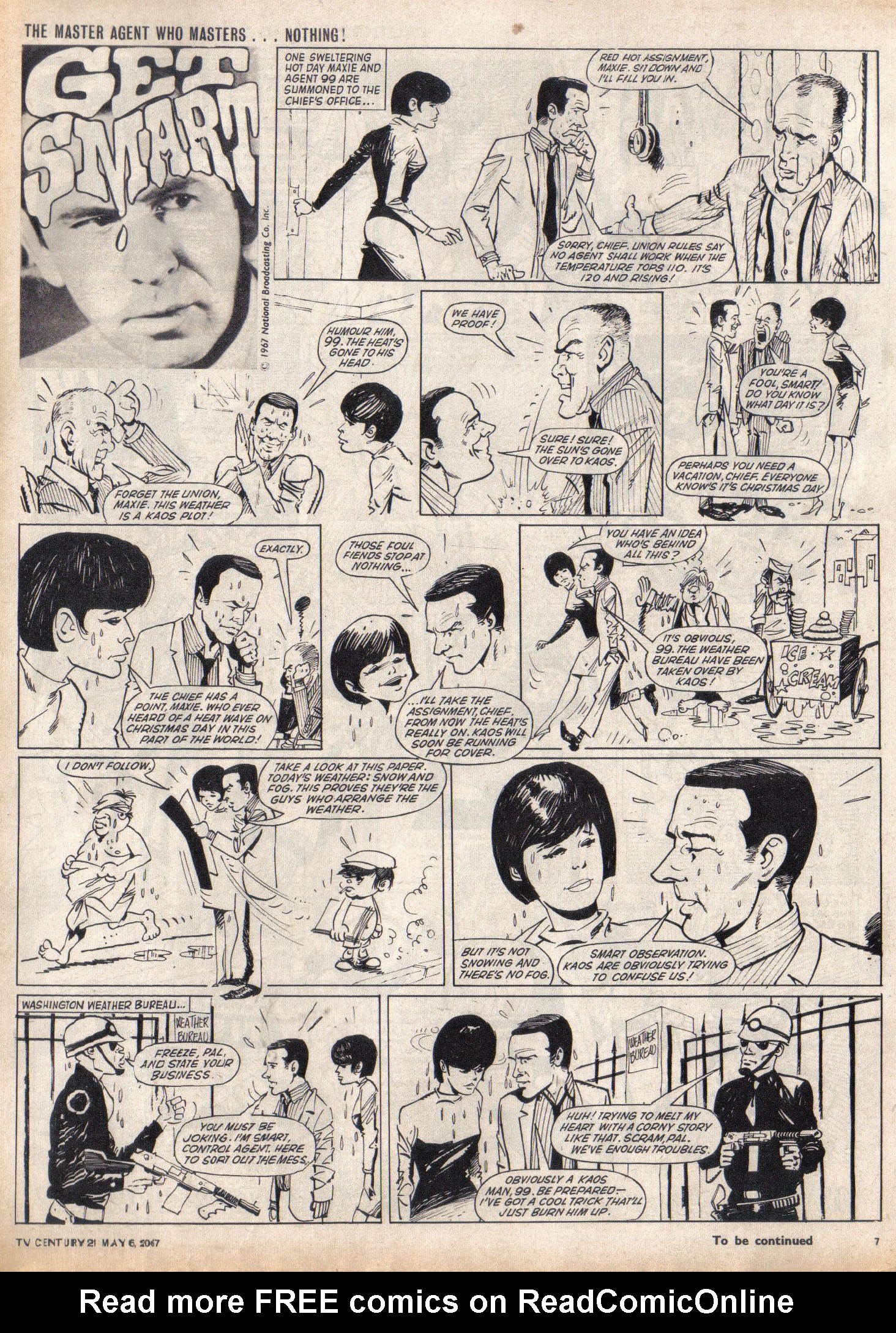 Read online TV Century 21 (TV 21) comic -  Issue #120 - 7