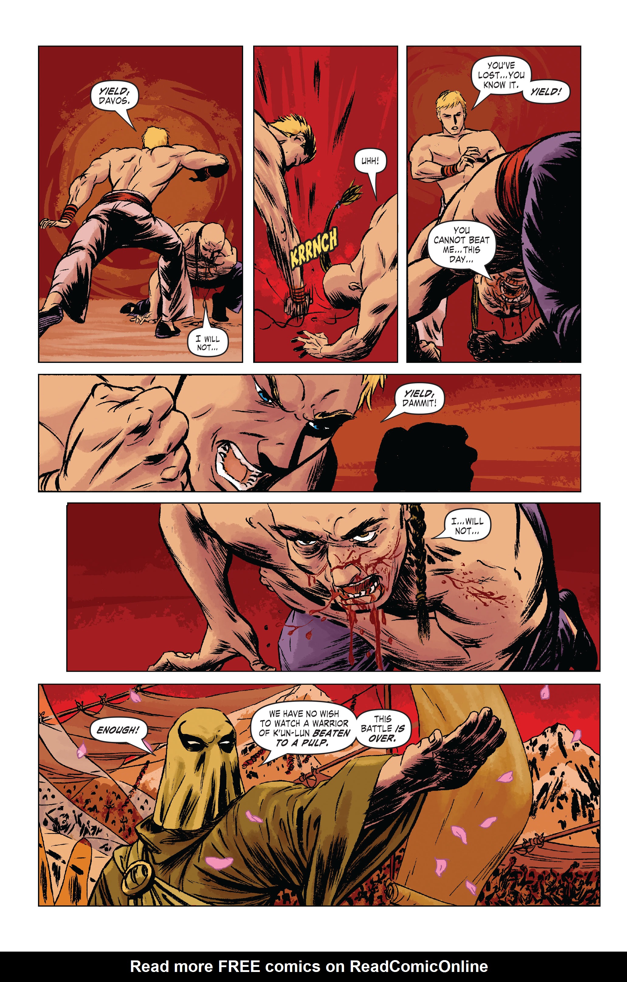 Read online The Immortal Iron Fist comic -  Issue #10 - 23