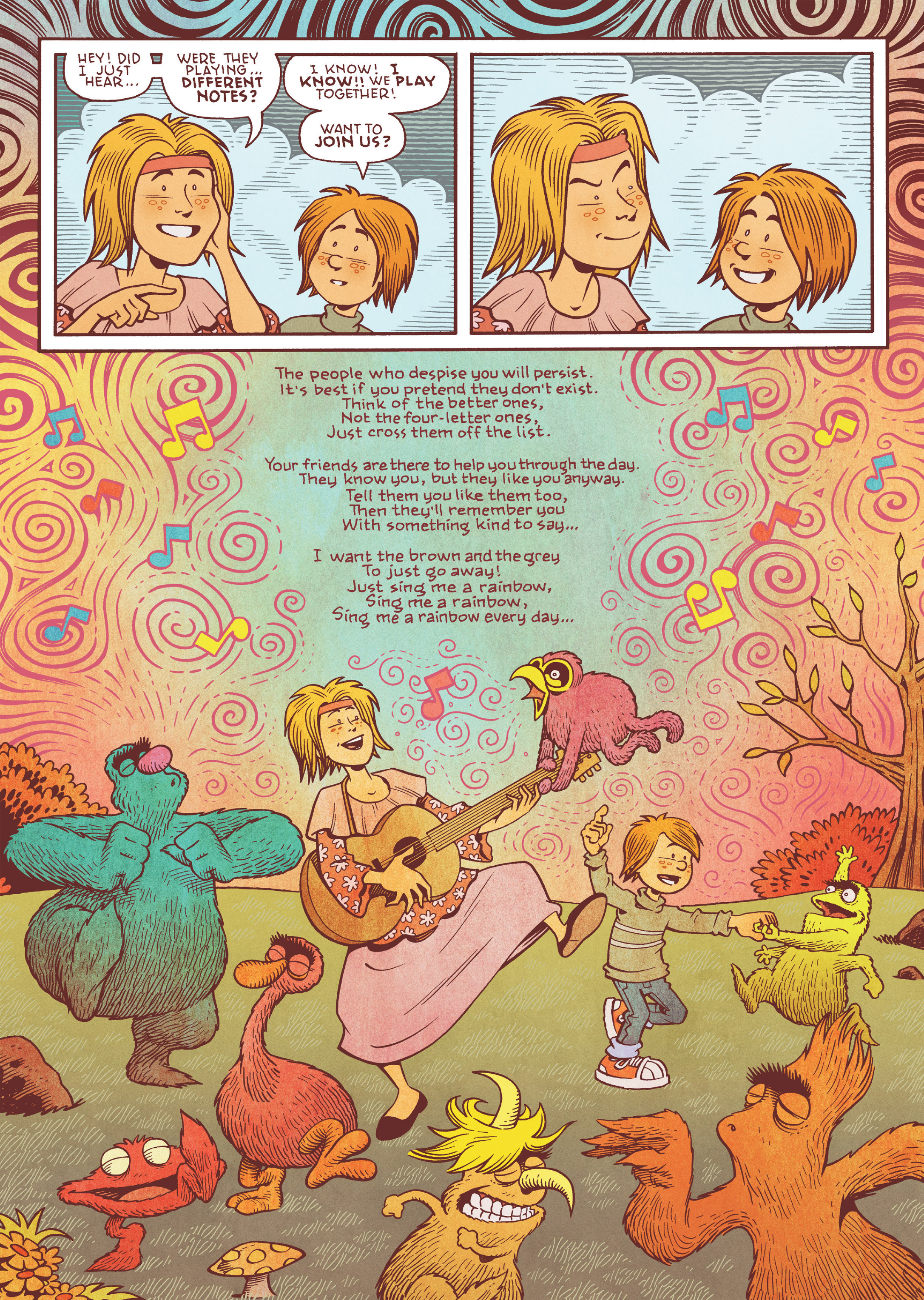 Read online Jim Henson's The Musical Monsters of Turkey Hollow comic -  Issue # Full - 47
