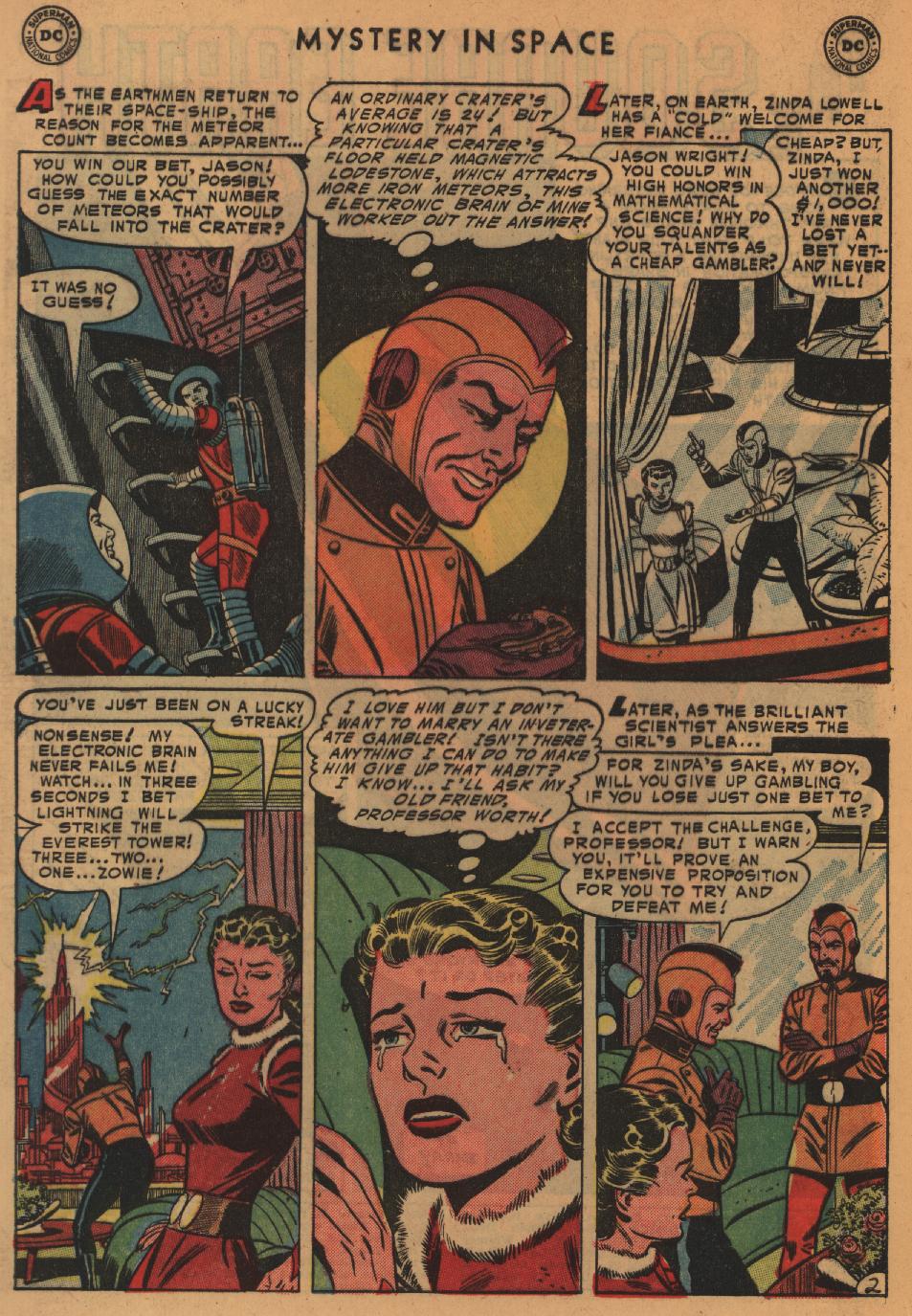 Read online Mystery in Space (1951) comic -  Issue #22 - 4