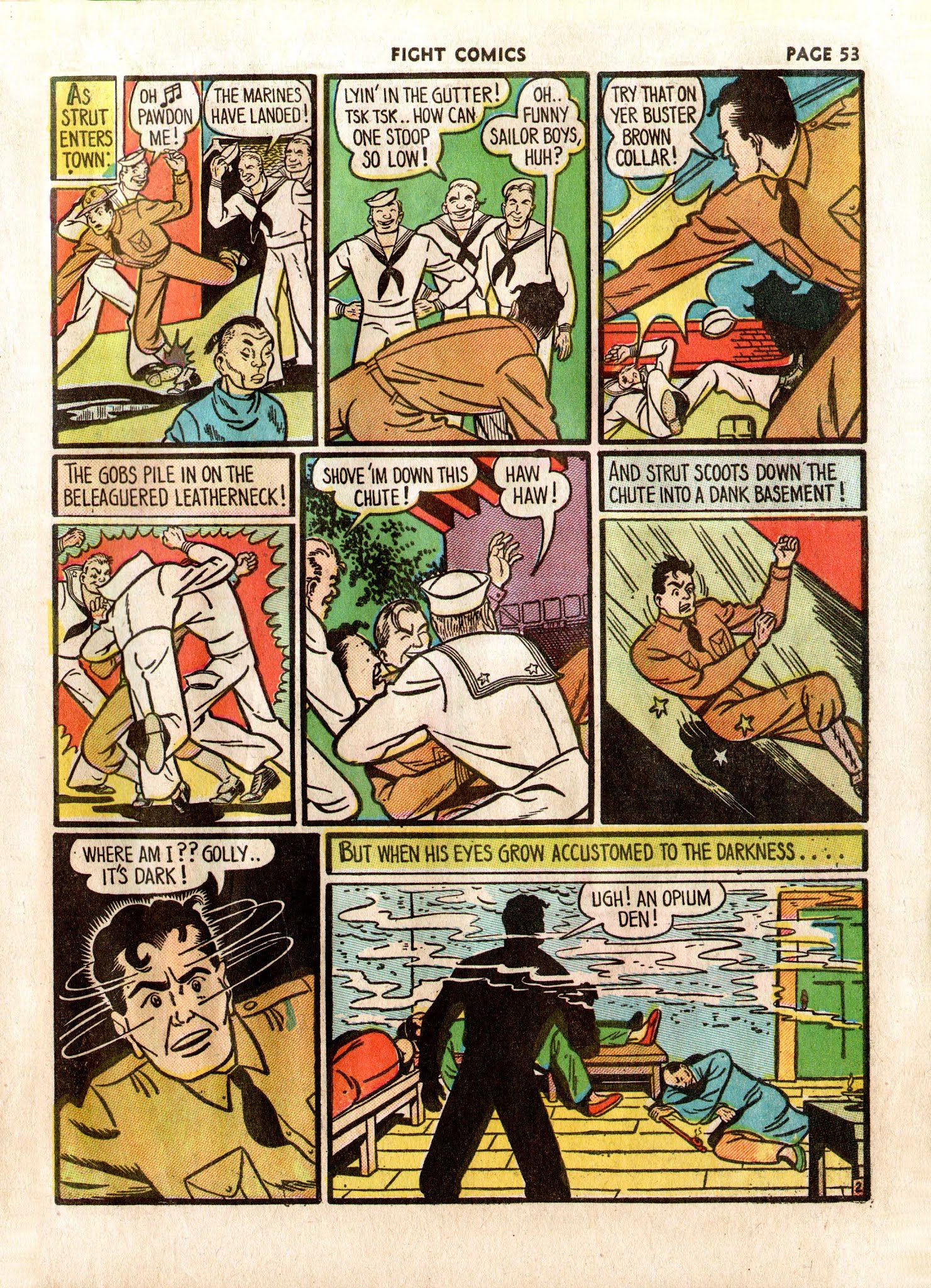 Read online Fight Comics comic -  Issue #7 - 56