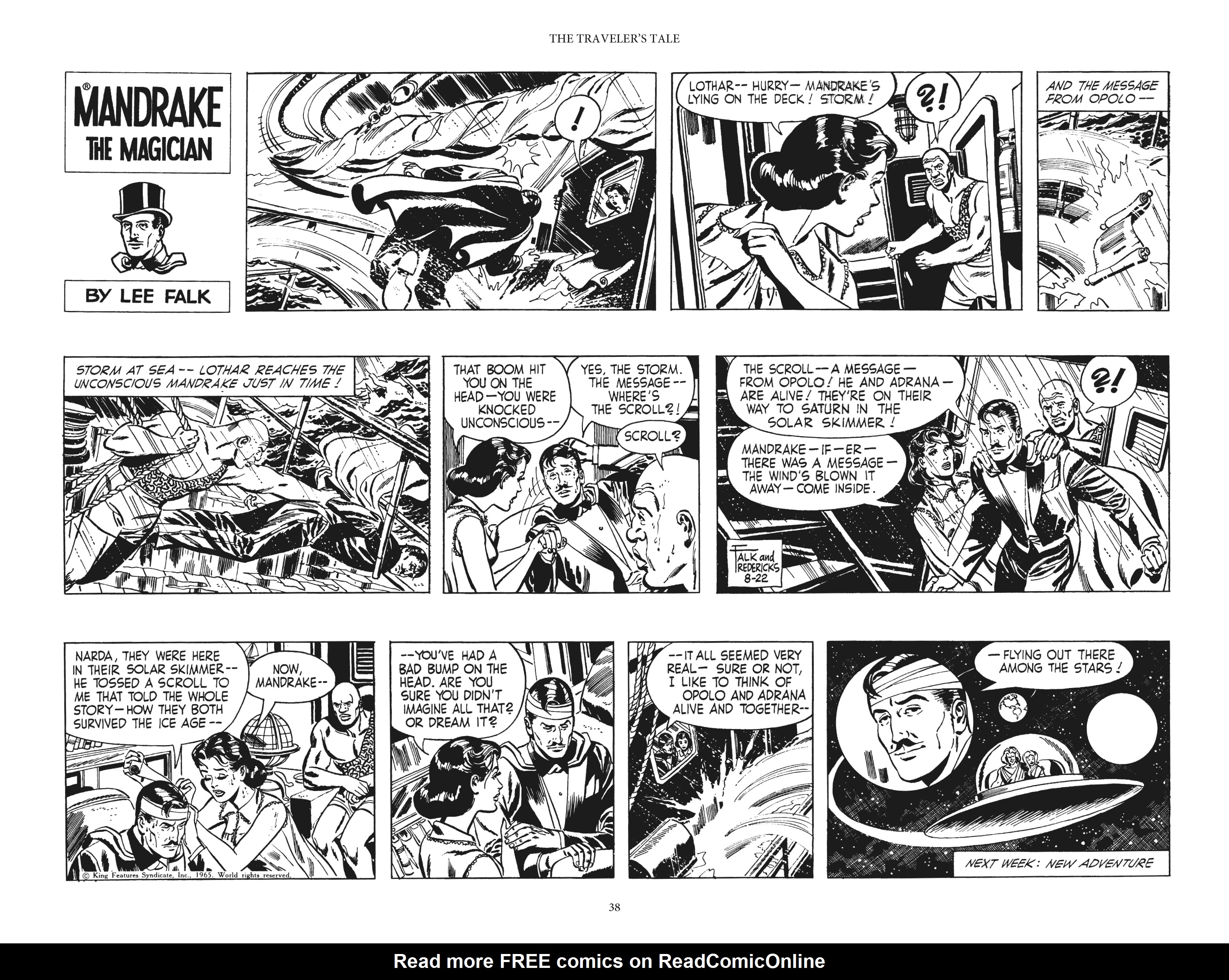 Read online Mandrake the Magician: The Fred Fredricks Sundays comic -  Issue # TPB (Part 1) - 39