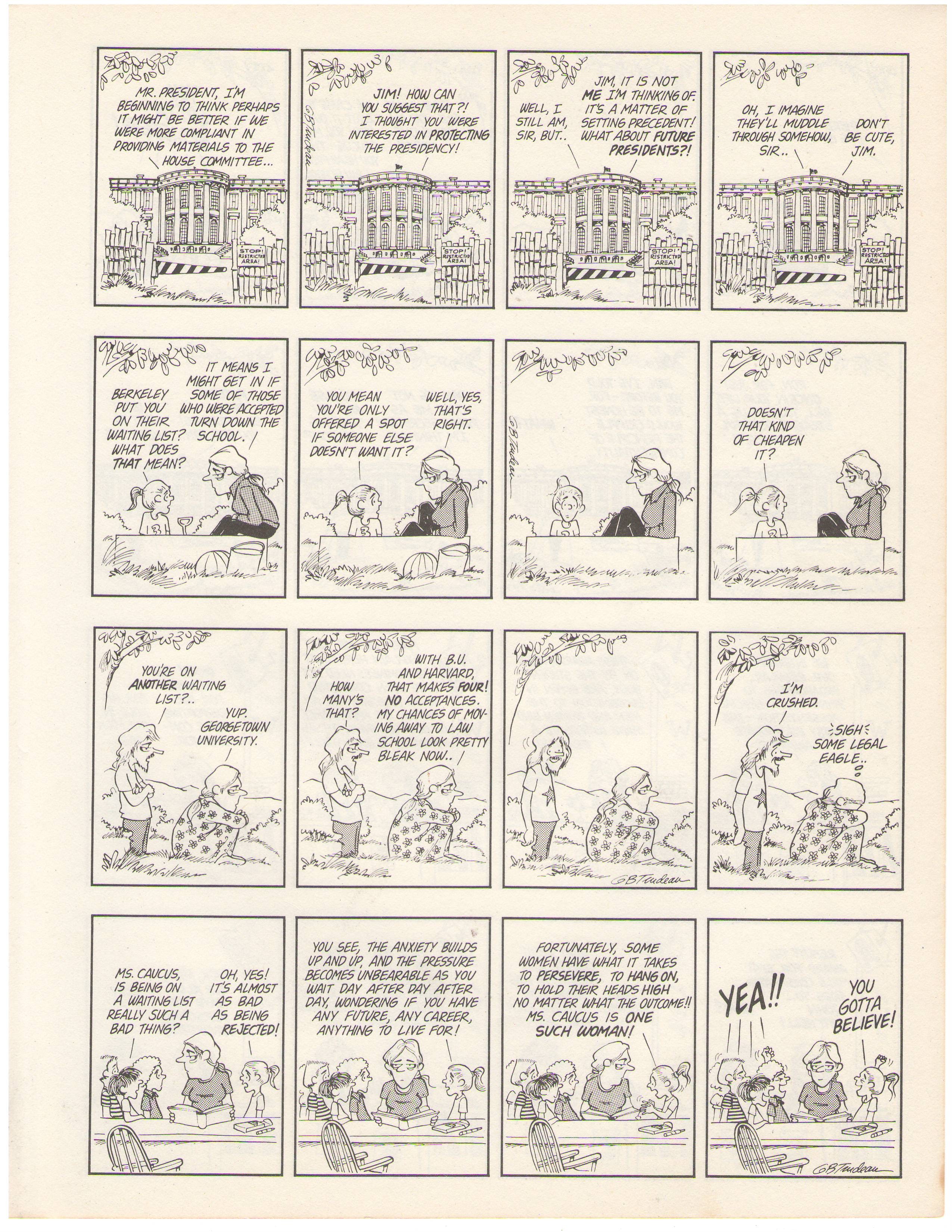 Read online The Doonesbury Chronicles comic -  Issue # TPB (Part 2) - 70