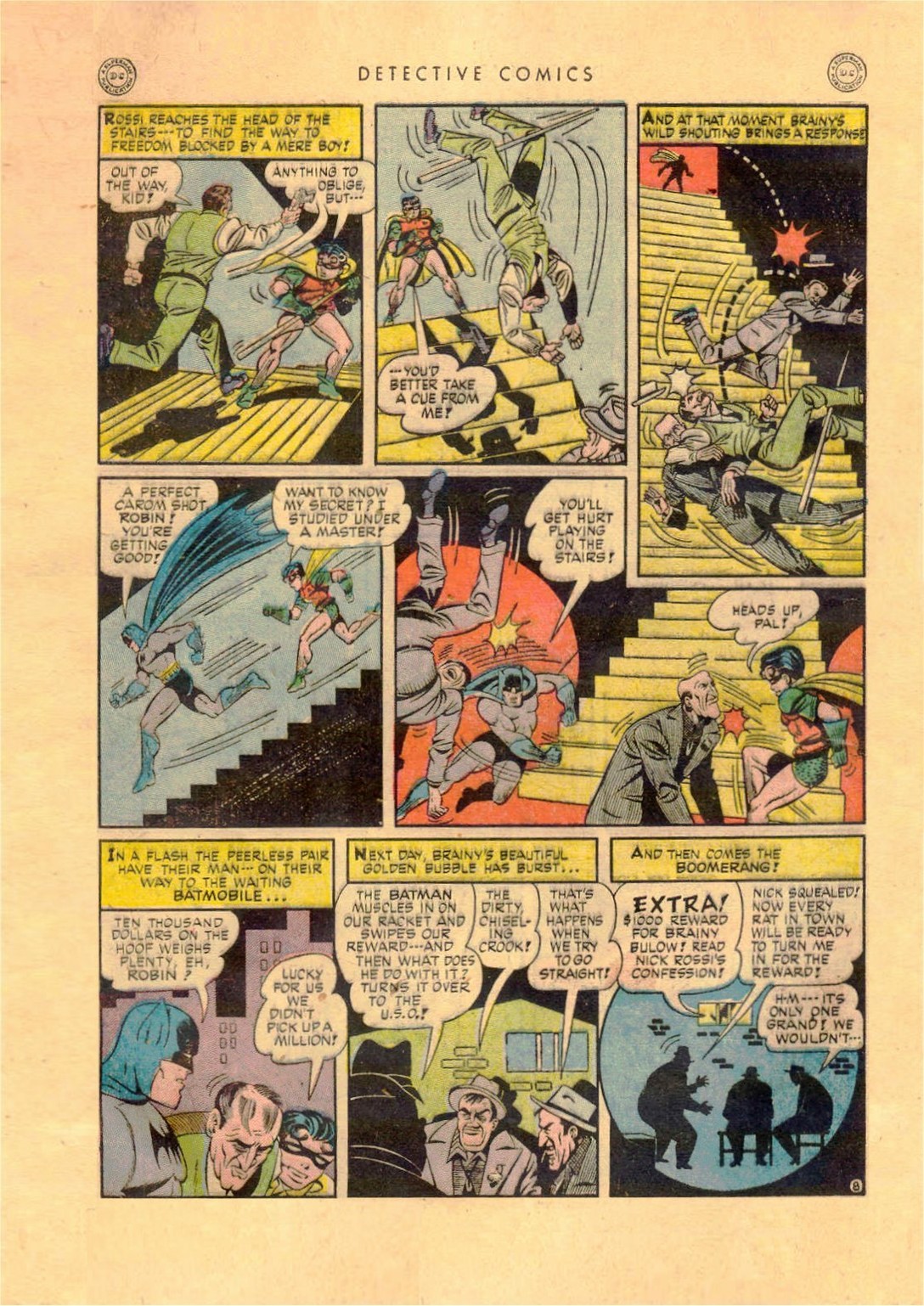 Read online Detective Comics (1937) comic -  Issue #92 - 10
