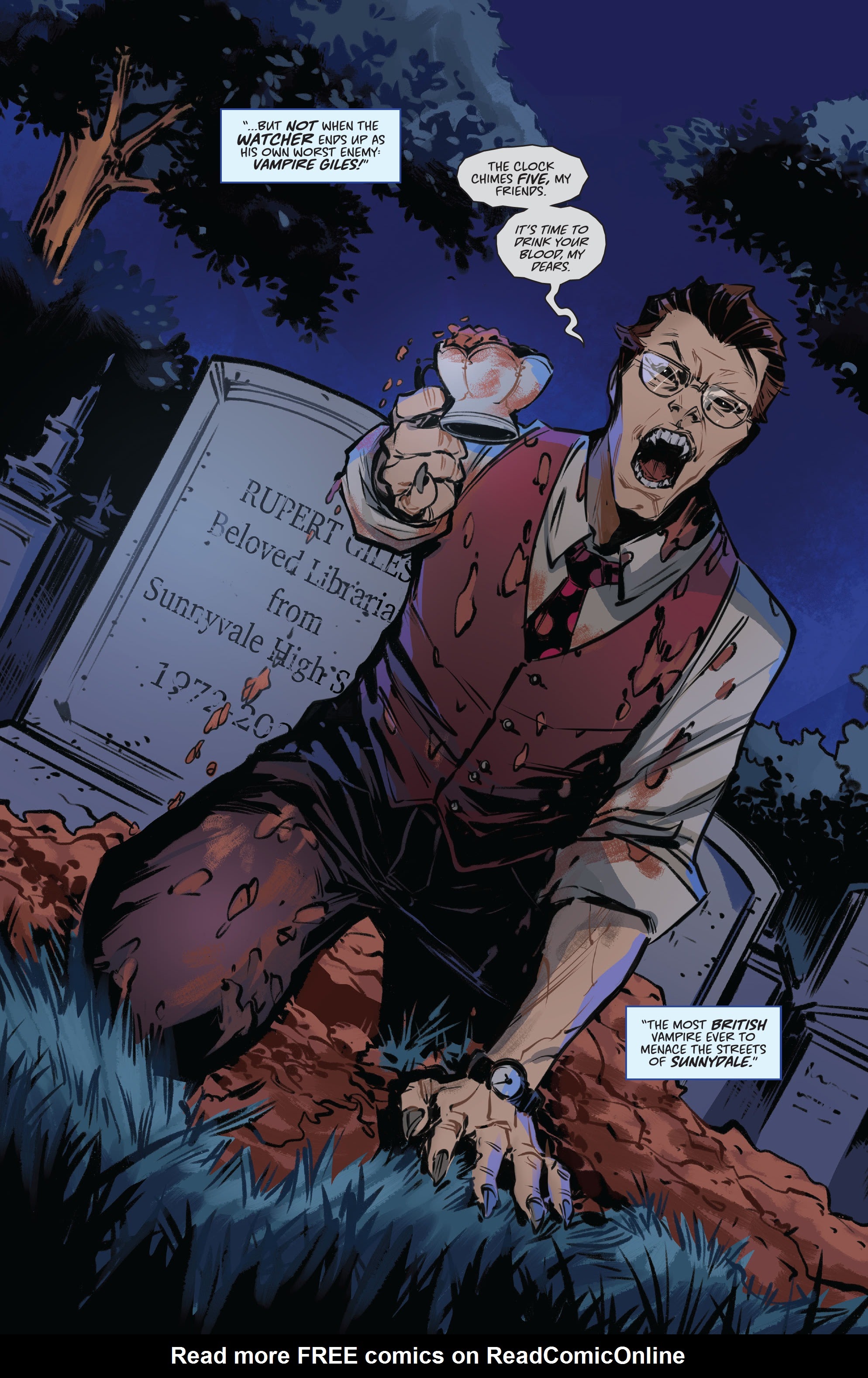 Read online Buffy the Vampire Slayer: Tea Time comic -  Issue # Full - 4
