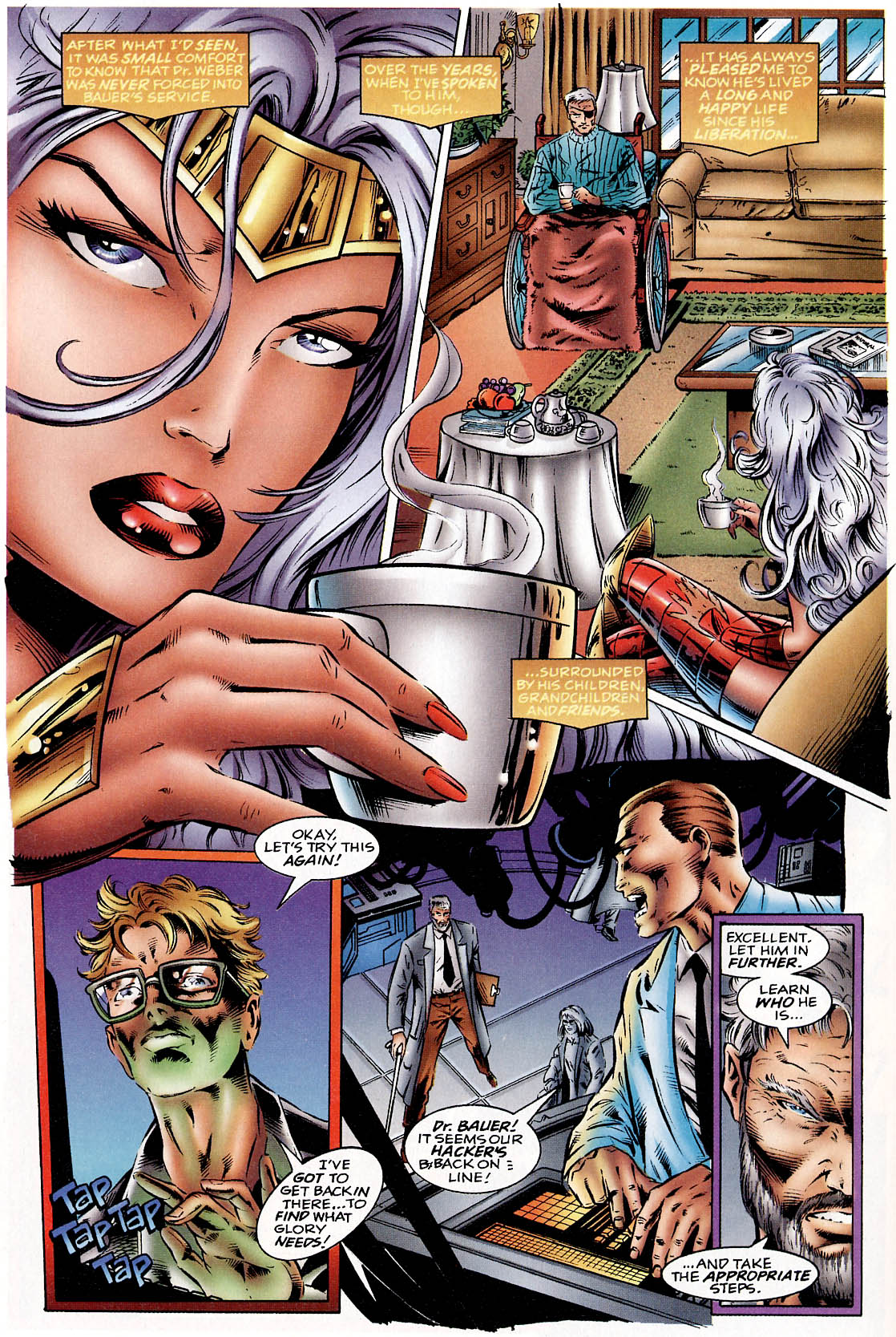 Read online Glory comic -  Issue #7 - 13