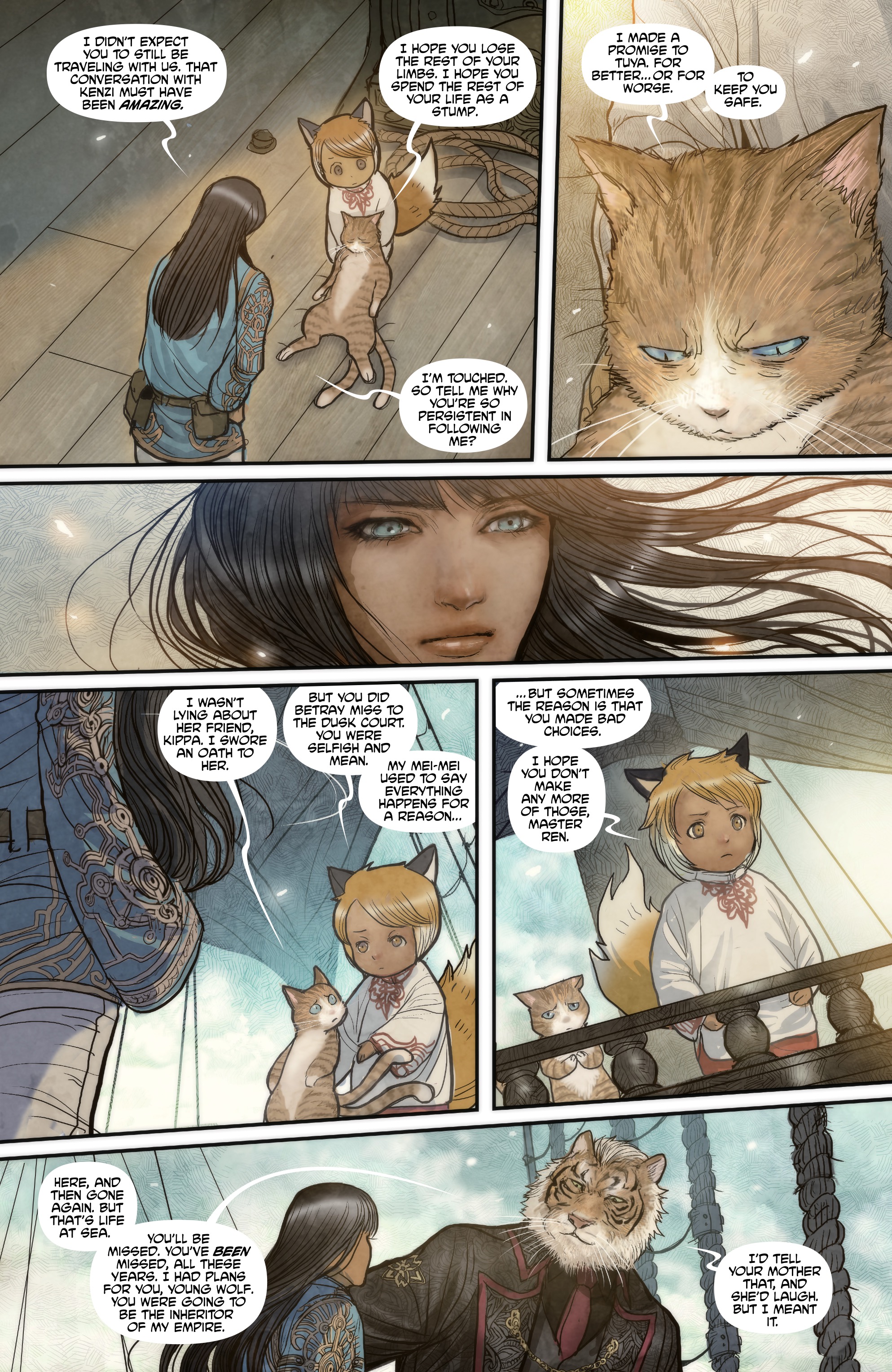 Read online Monstress comic -  Issue #7 - 22
