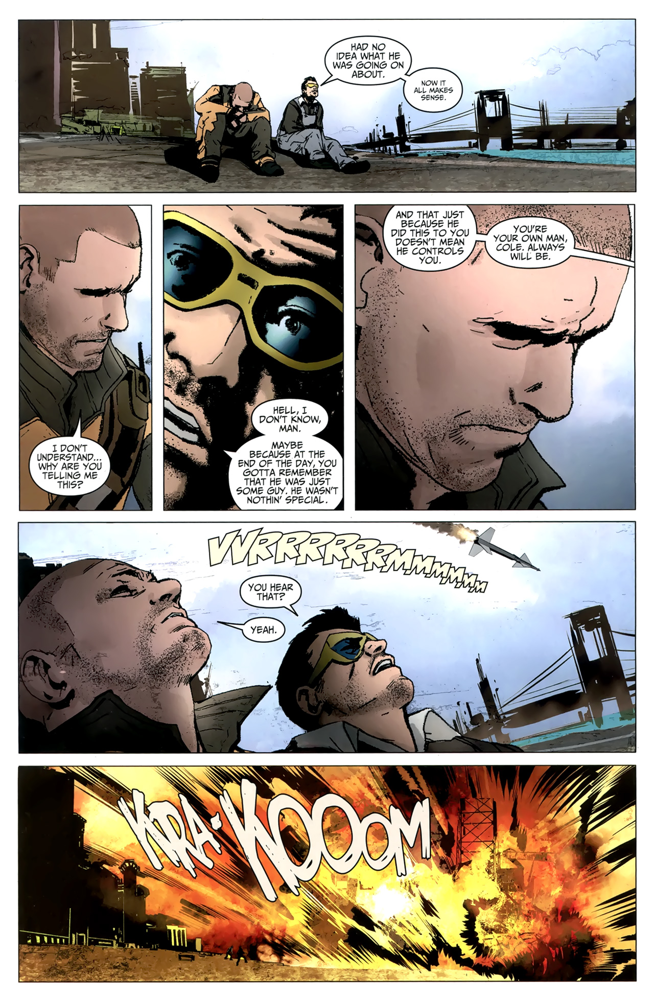 Read online inFamous comic -  Issue #2 - 10