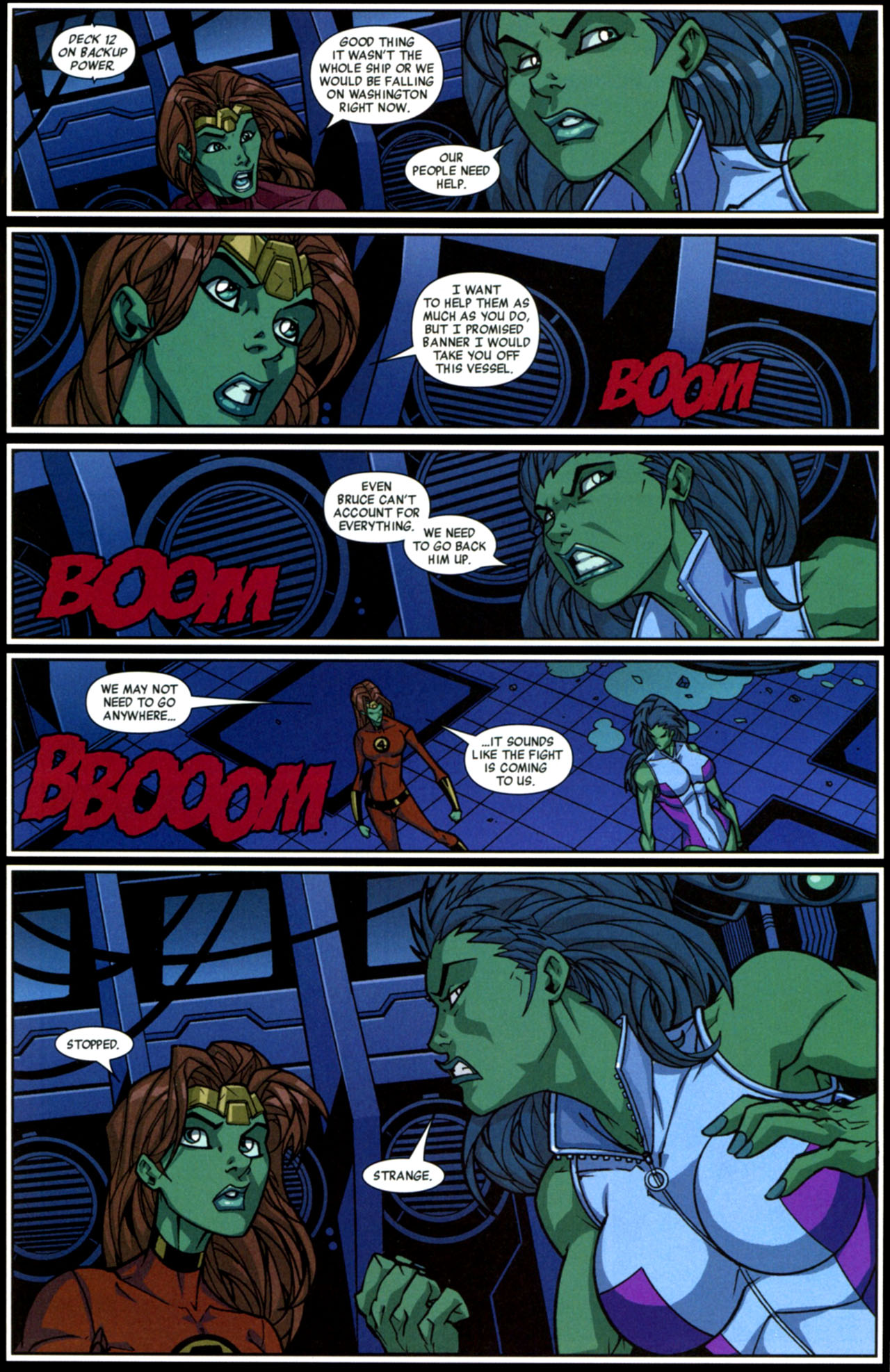 Read online Fall of the Hulks: The Savage She-Hulks comic -  Issue #2 - 16