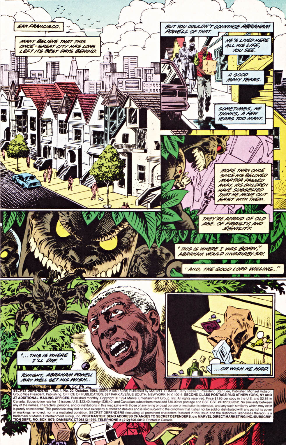 Read online Secret Defenders comic -  Issue #20 - 2