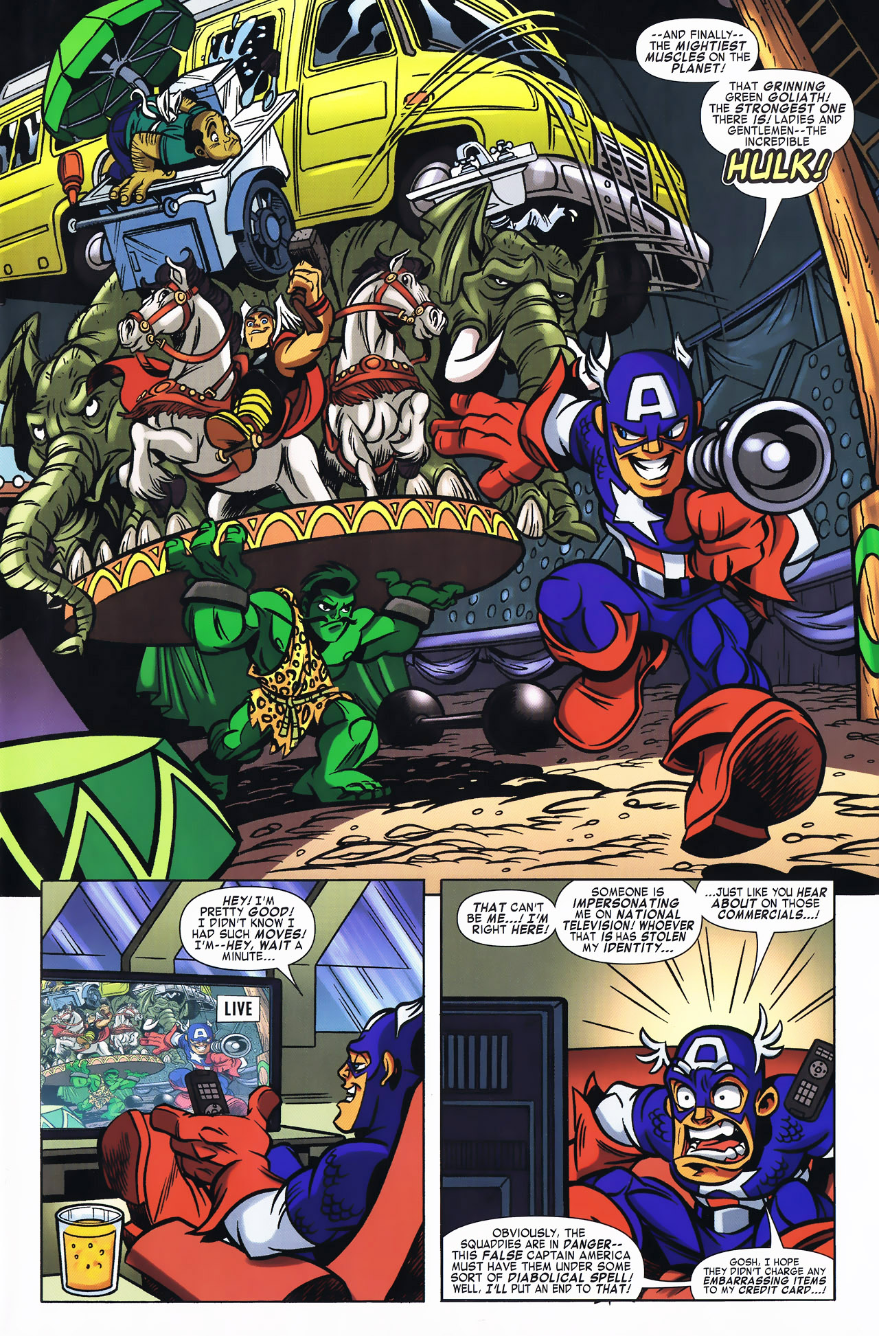 Read online Super Hero Squad comic -  Issue #7 - 9